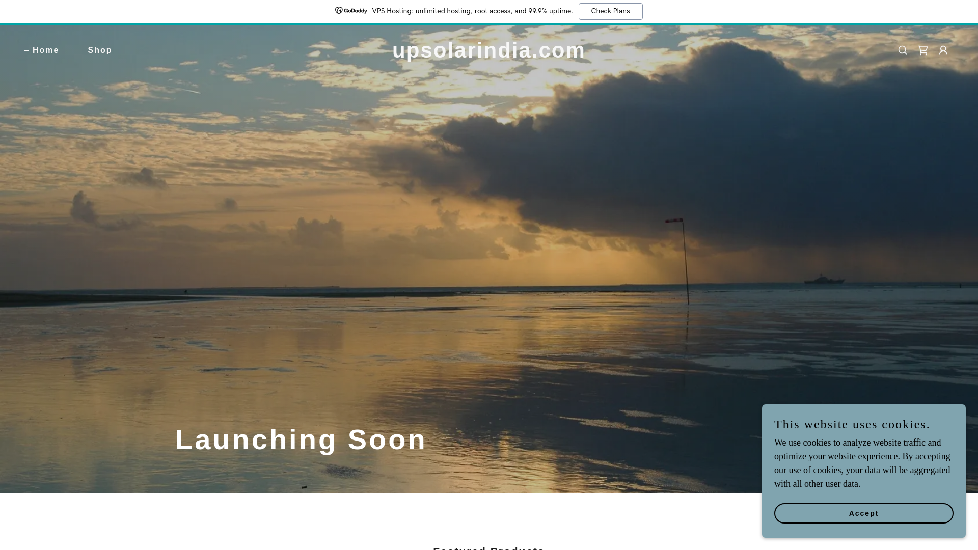 website screenshot of https://upsolarindia.com/