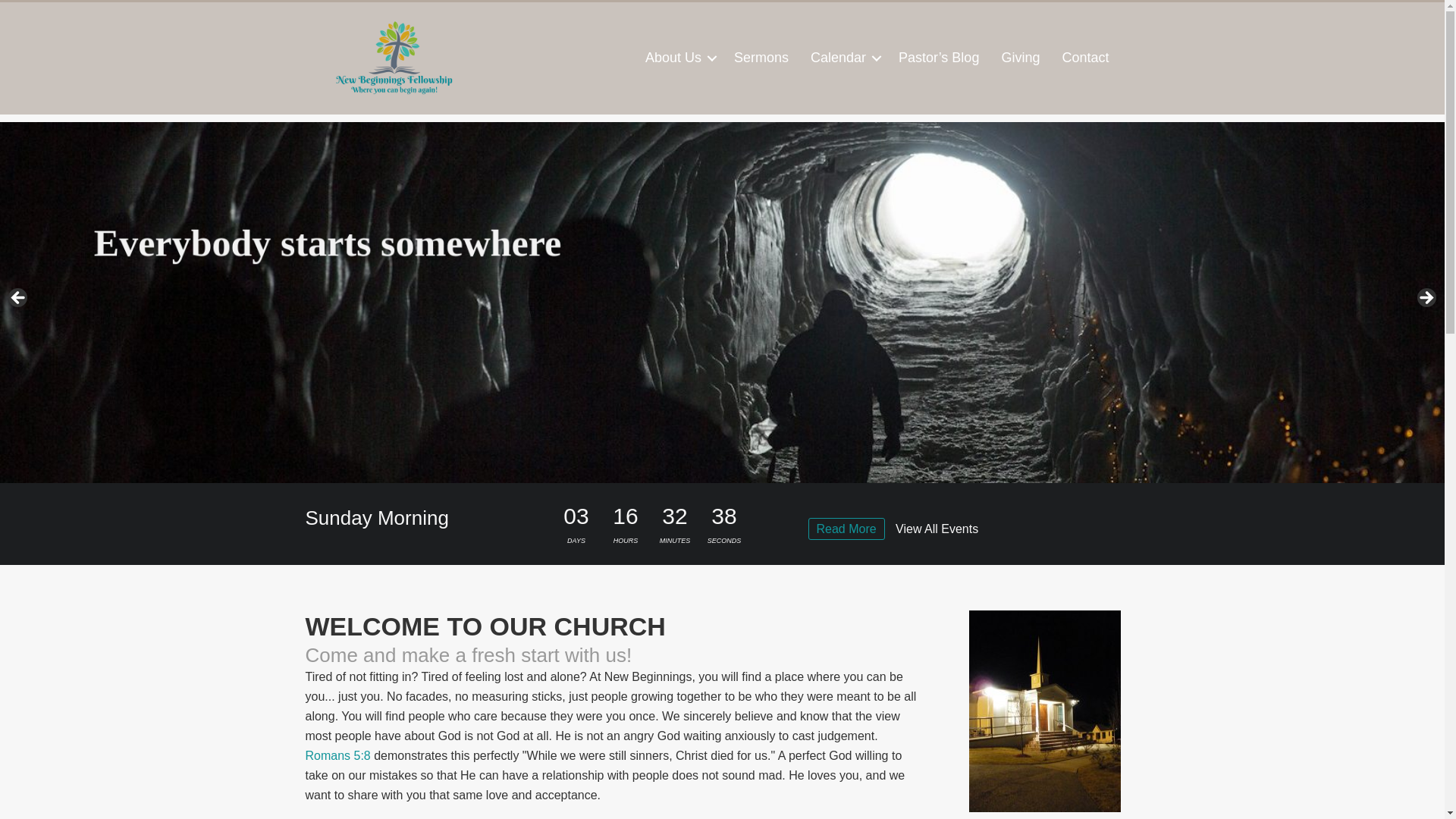 website screenshot of https://newbeginningsphenixcity.org/