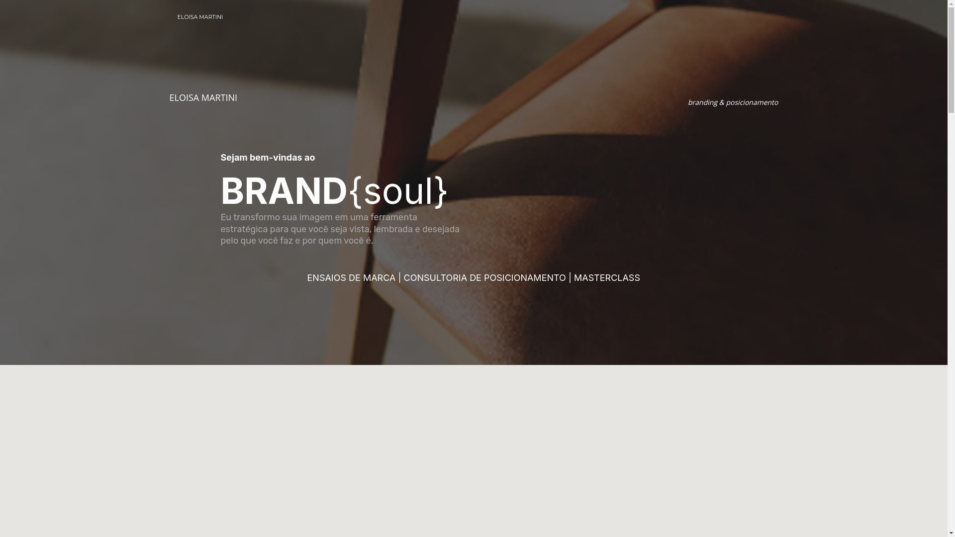 website screenshot of https://eloisamartini.com.br/