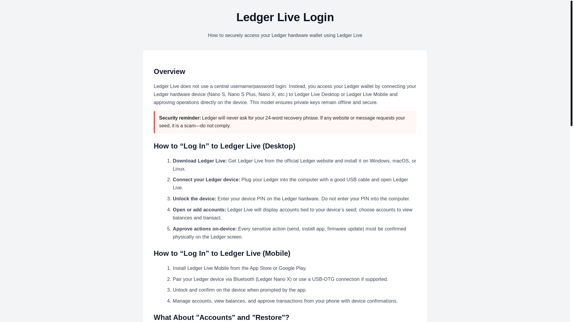 website screenshot of https://ledgr-livedesktop.pages.dev/