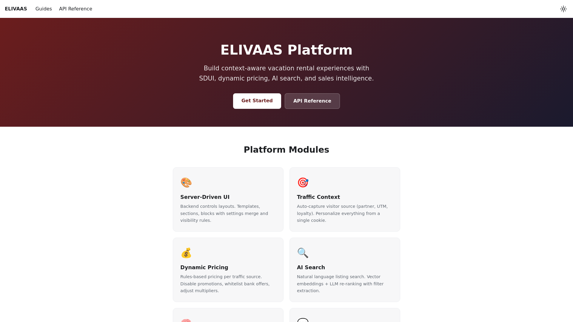 website screenshot of https://elivaas-docs-1ae.pages.dev/