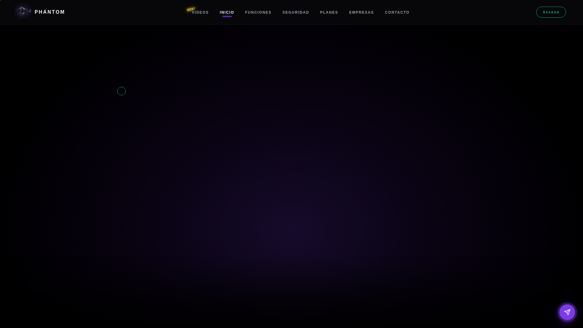 website screenshot of https://phantomvault.app/