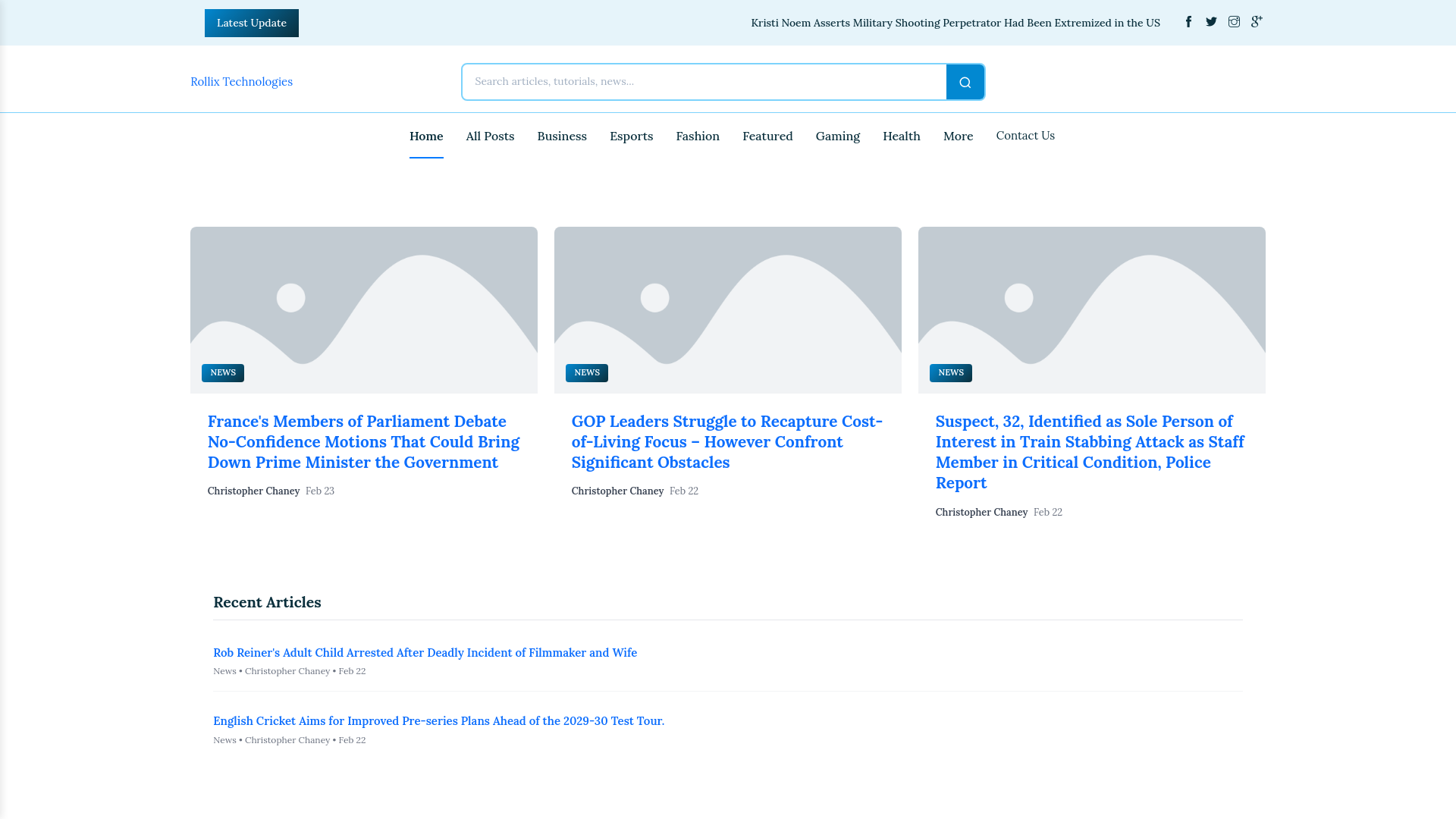 website screenshot of https://rollixtechnologies.co.uk/