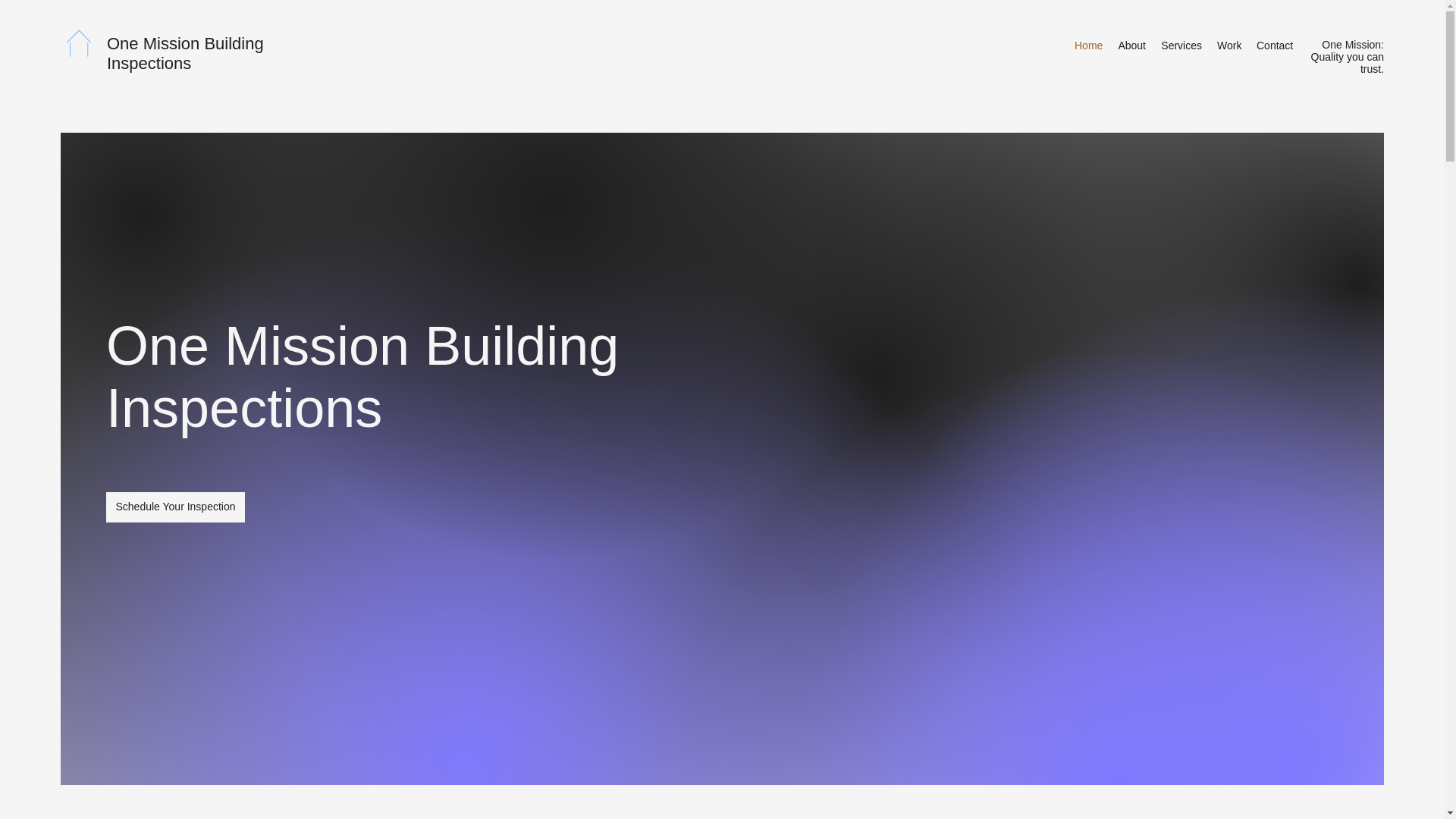 website screenshot of https://onemissionbuilding.com/