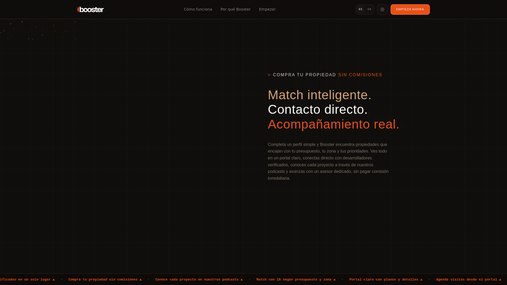 website screenshot of https://boosterprop.com