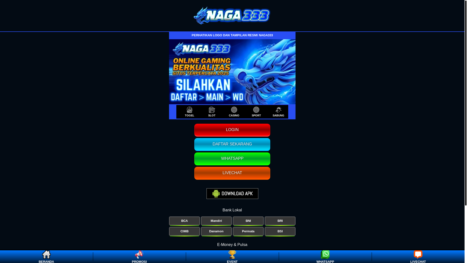 website screenshot of https://naga333amp-v2.pages.dev/