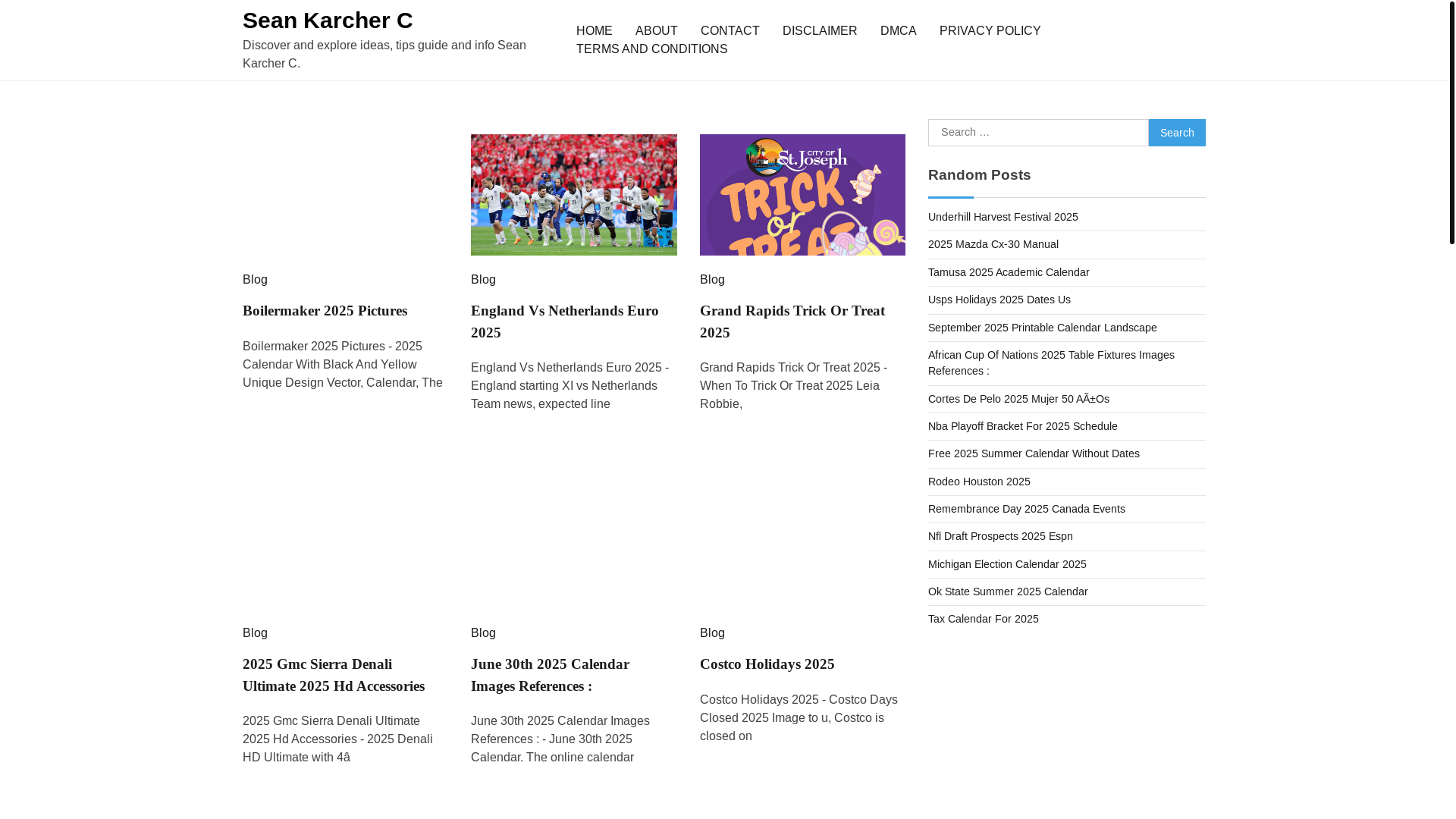 website screenshot of https://seankarcherc.pages.dev/