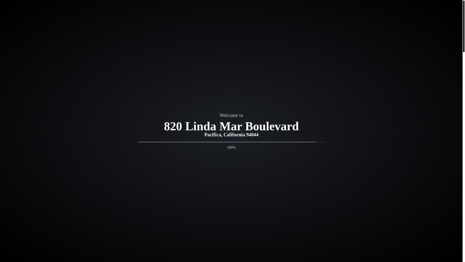 website screenshot of https://820lindamar.com/