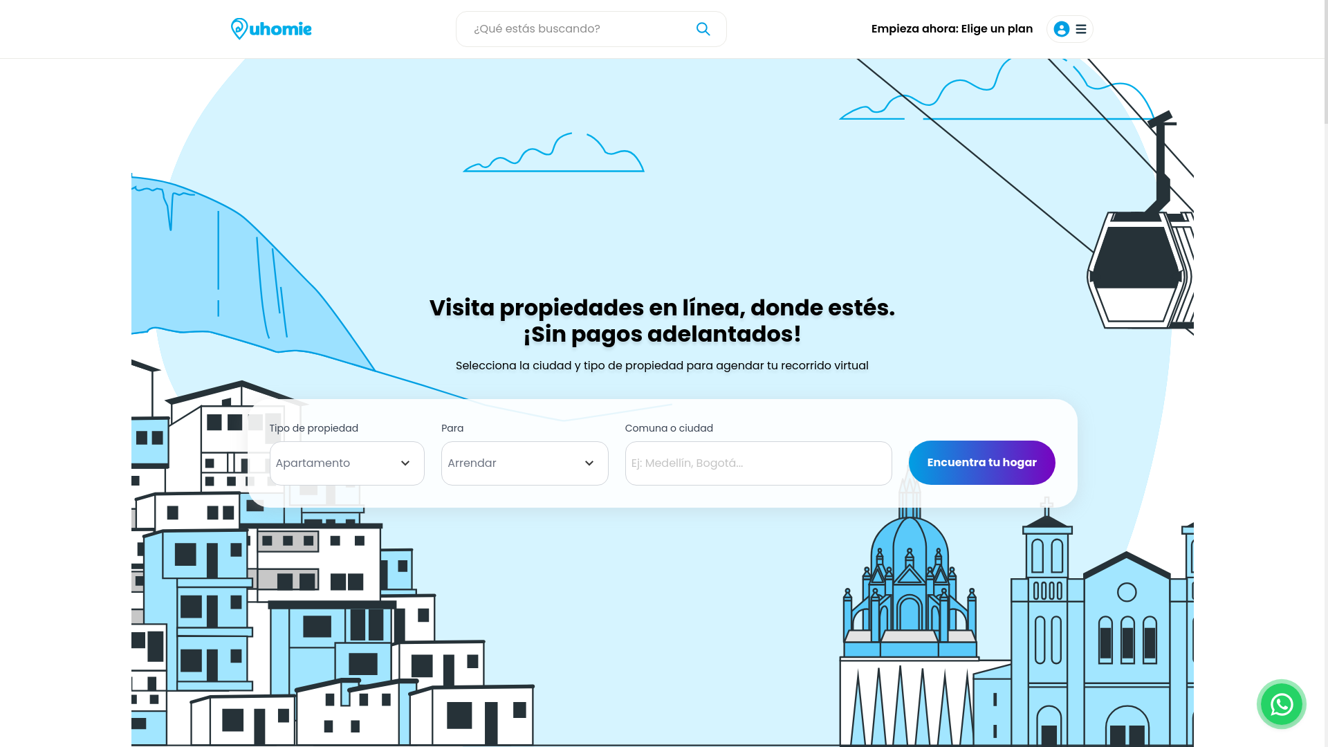 website screenshot of https://uhomiesite.com/
