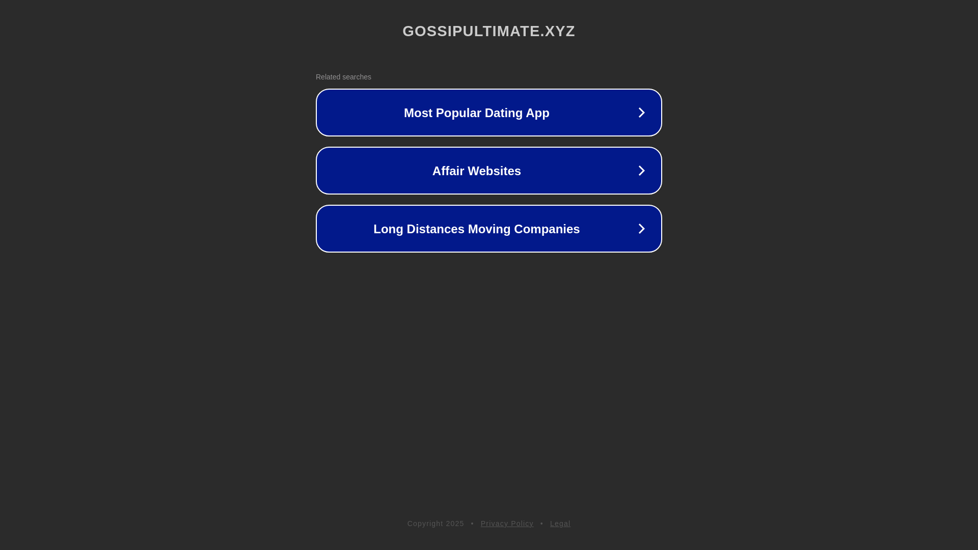 website screenshot of https://gossipultimate.xyz/