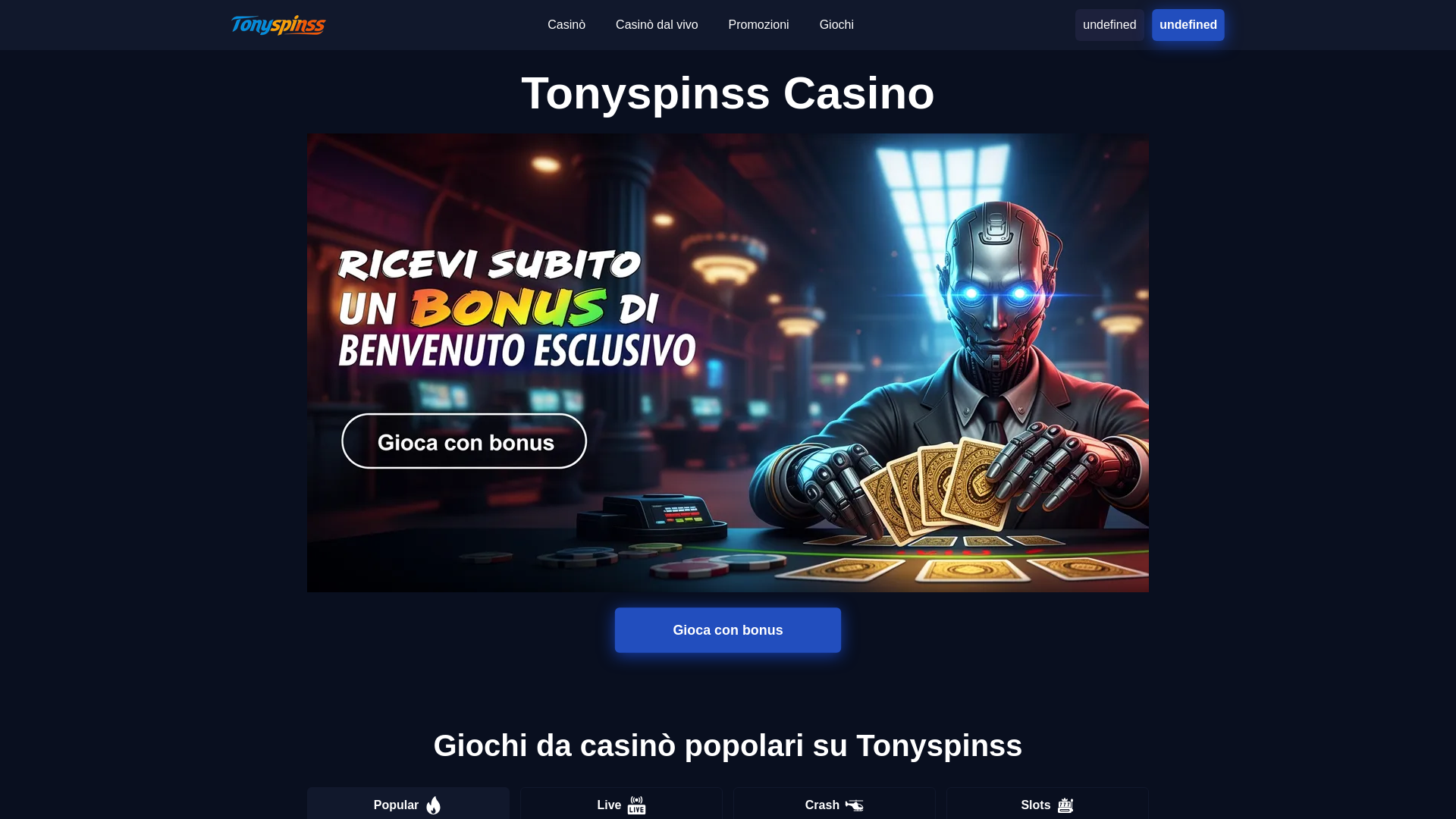 website screenshot of https://tonyspinss-it-34567.pages.dev/