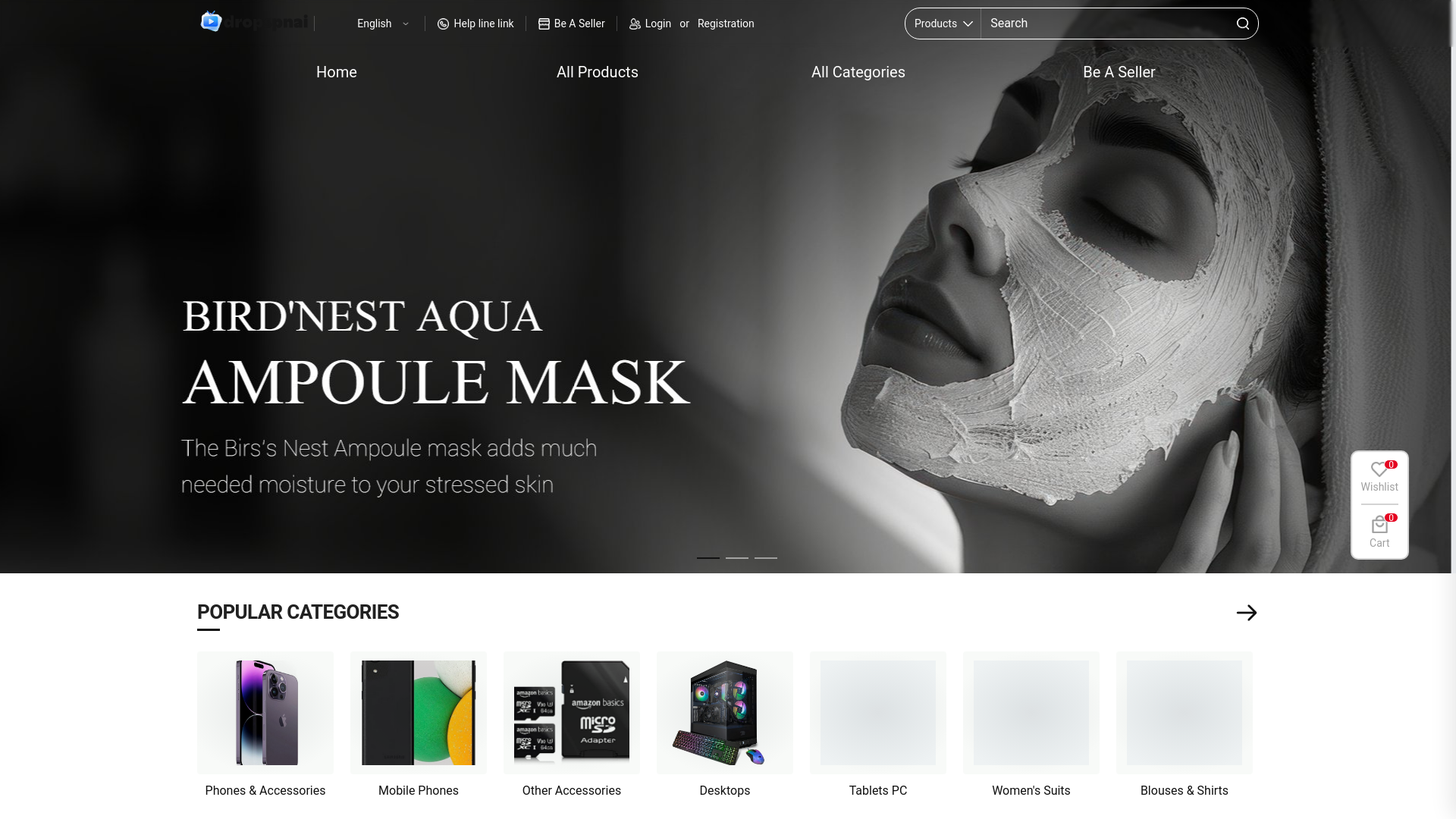 website screenshot of https://dropspnai-xkptgq.pages.dev/