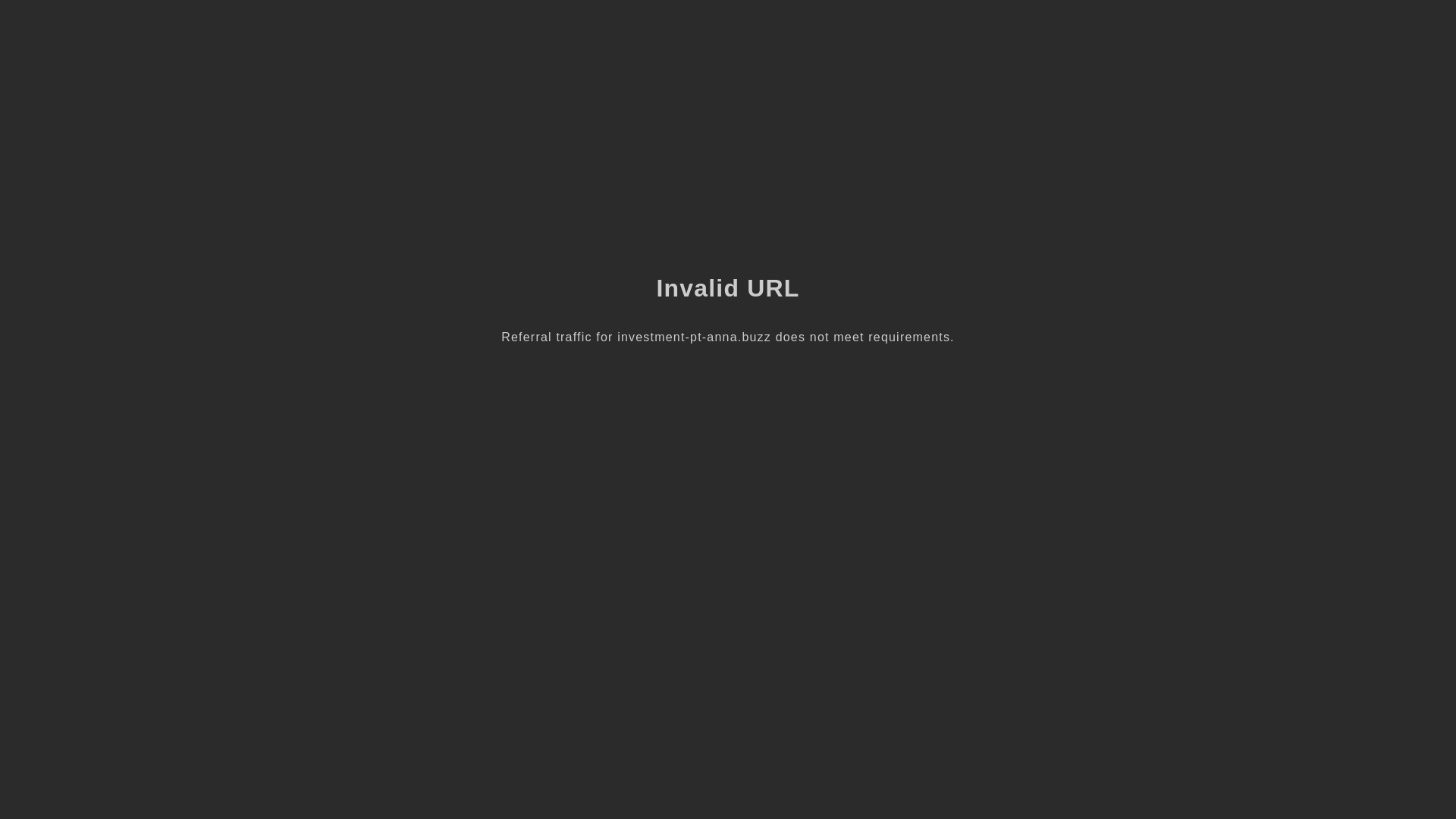 website screenshot of https://investment-pt-anna.buzz/