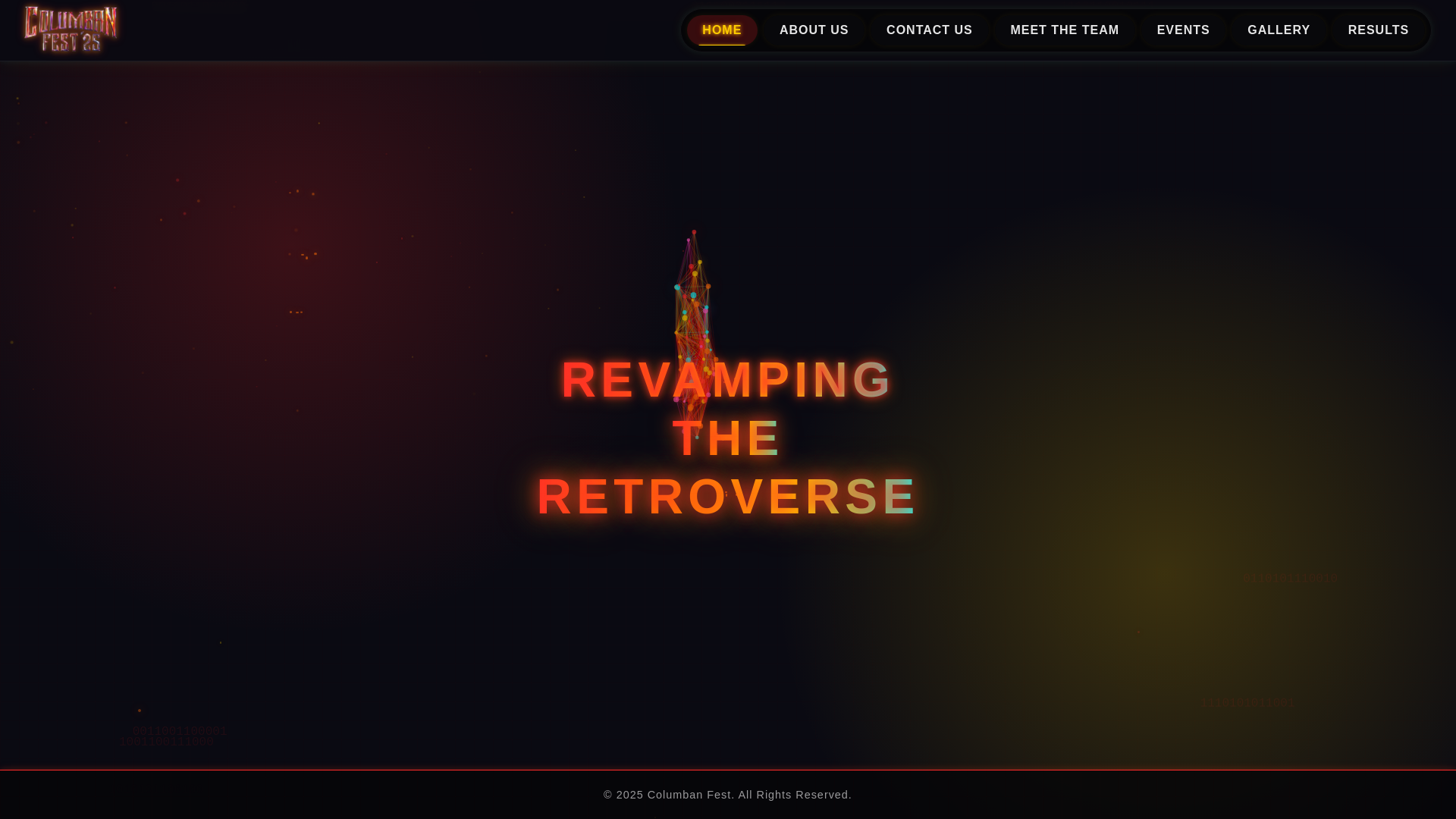 website screenshot of https://columbanfest.pages.dev/