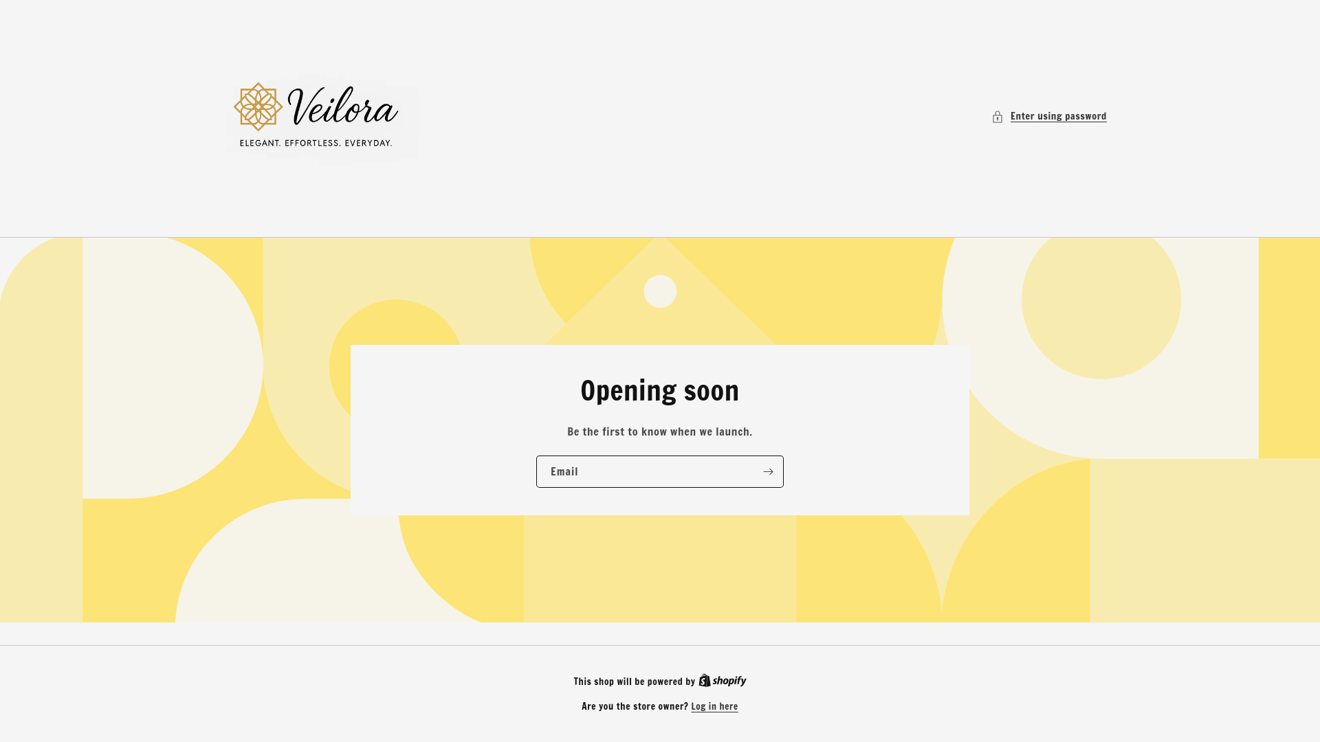 website screenshot of https://veilora.ca/