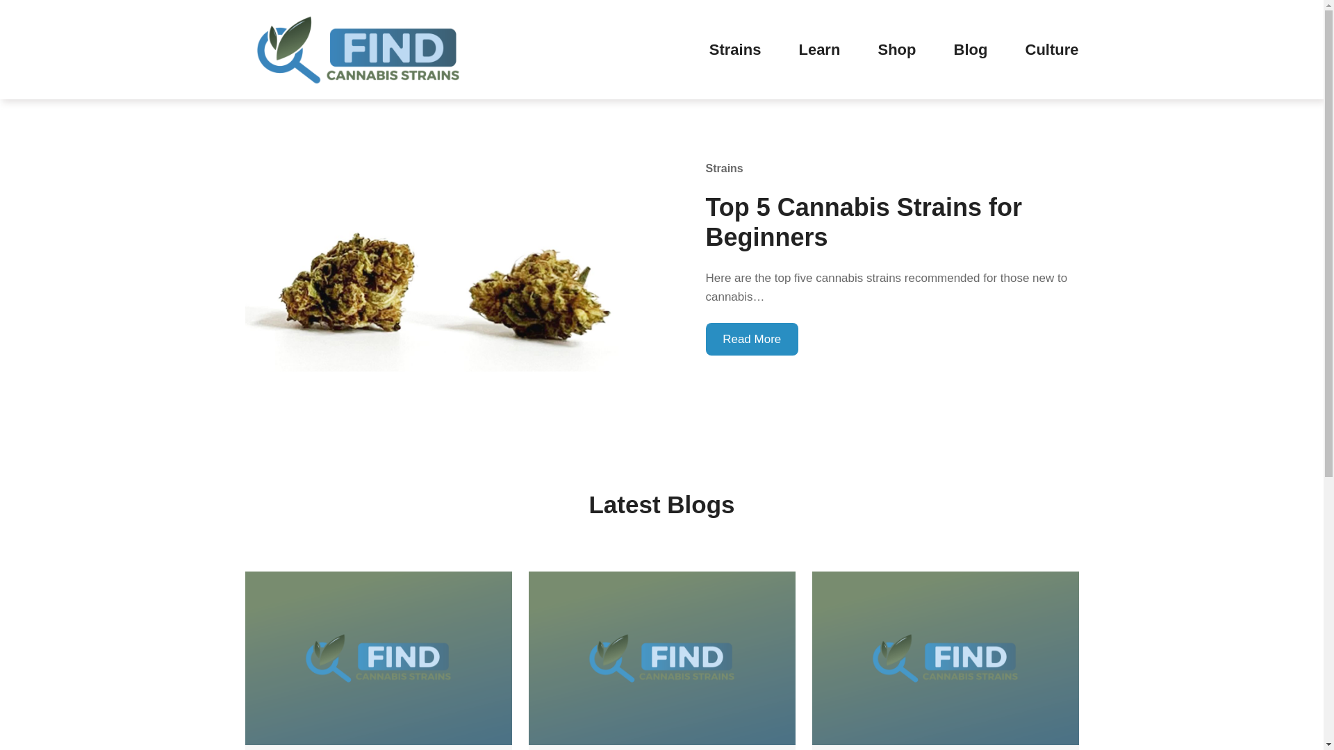 website screenshot of https://findcannabisstrains-com.pages.dev/