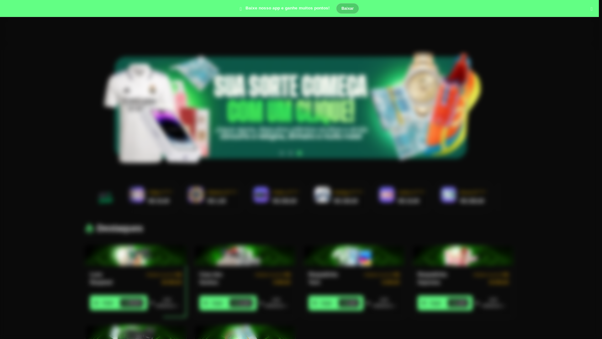website screenshot of https://raspadinhasortegreen.site/