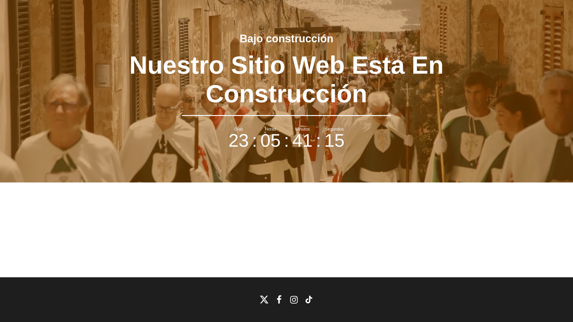website screenshot of https://confrariasantcristalcudia.es