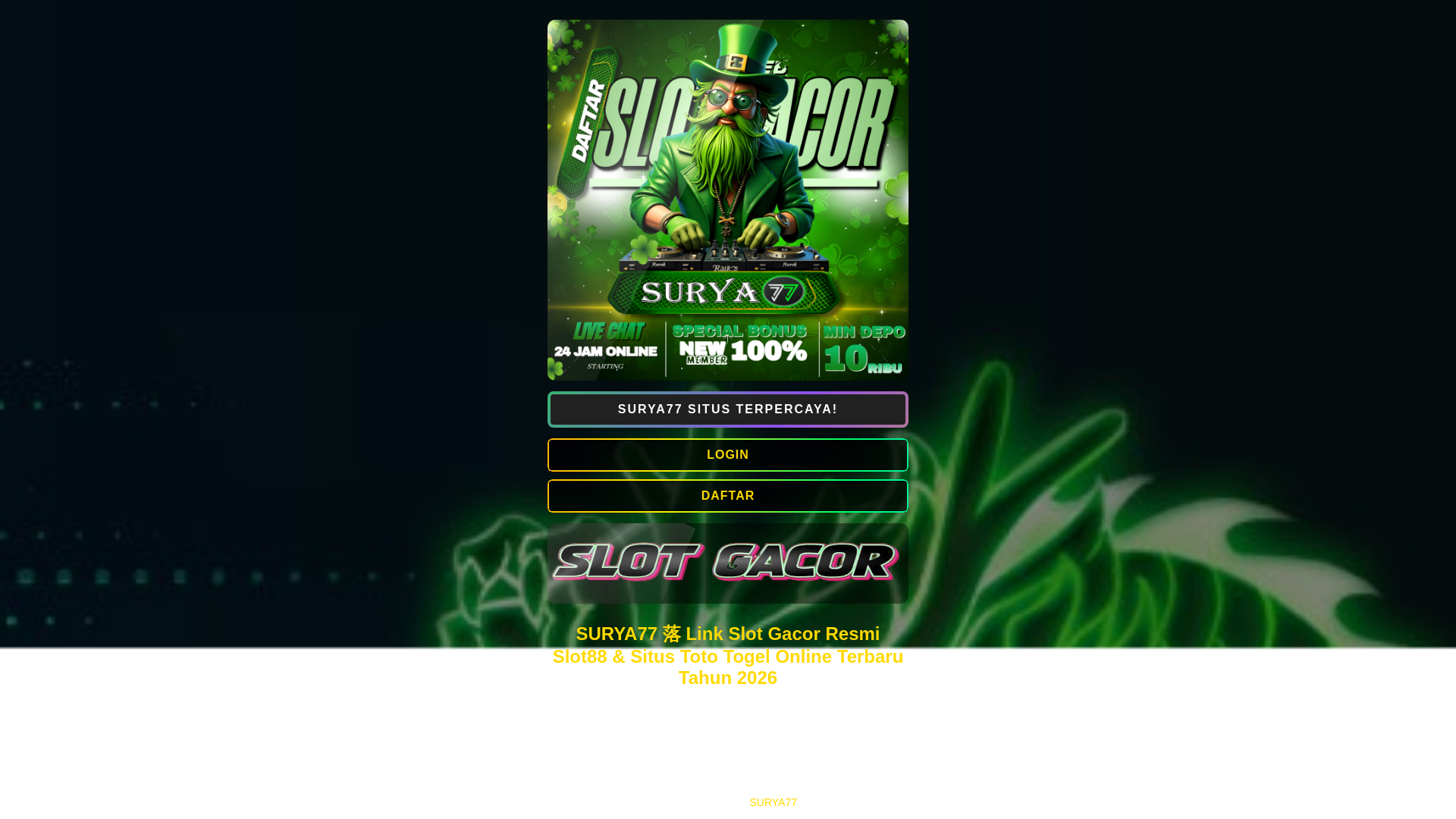 website screenshot of https://surya77-slotgacor-2026.pages.dev/