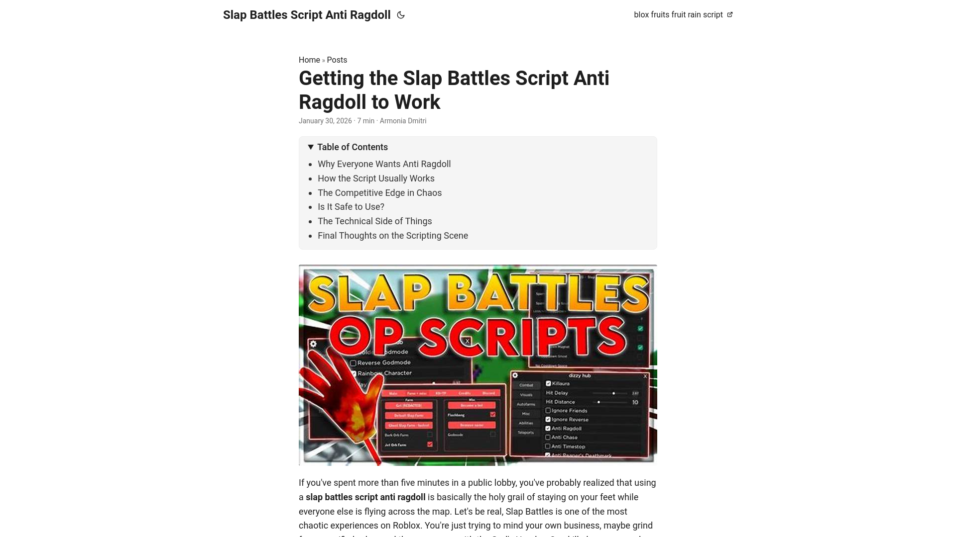 website screenshot of https://slap-battles-script-anti-ragdoll.pages.dev/