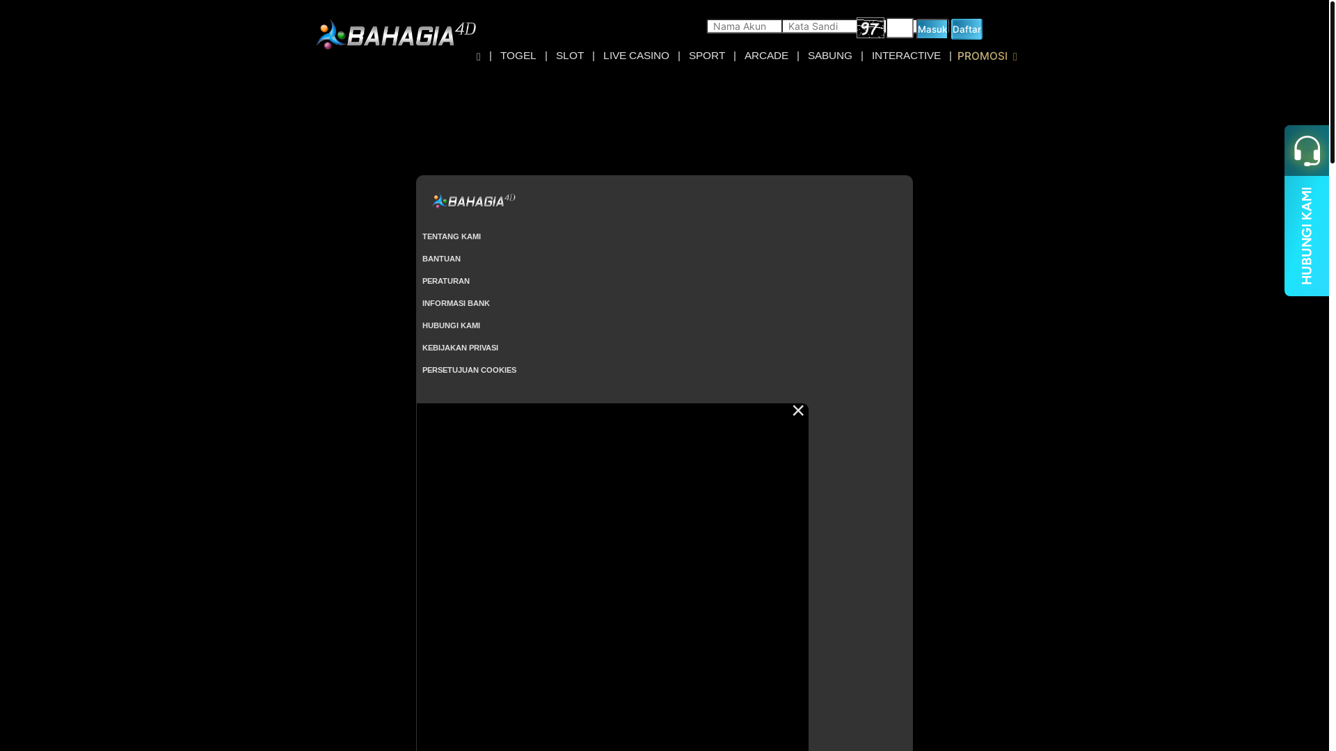 website screenshot of https://bahagia4dasli.com/