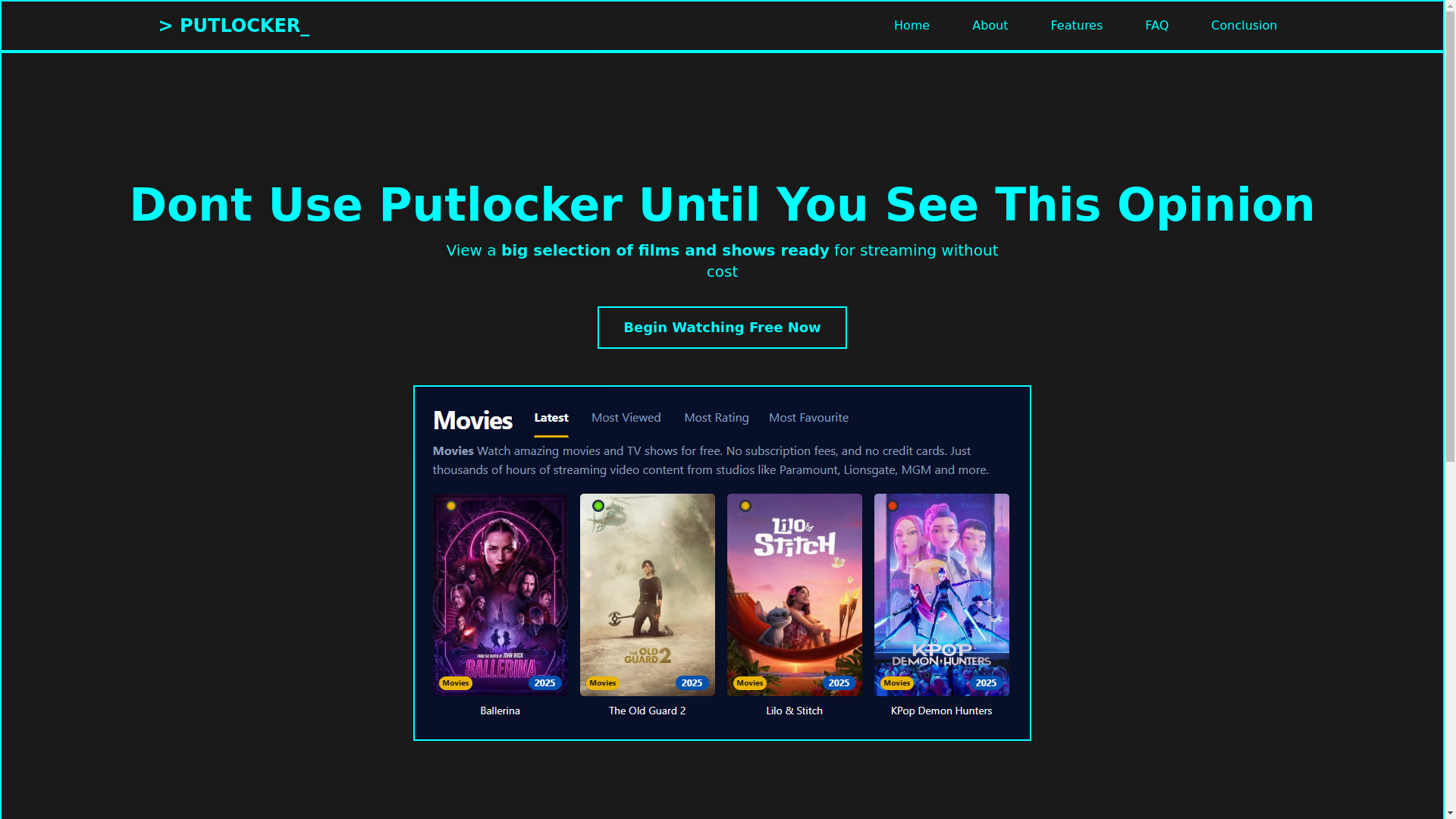 website screenshot of https://putlocker-xdfz.pages.dev/