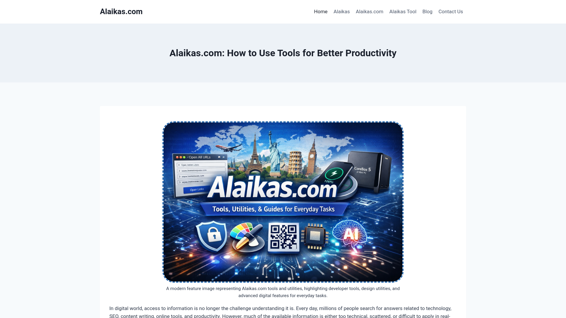 website screenshot of https://alaikass.com/