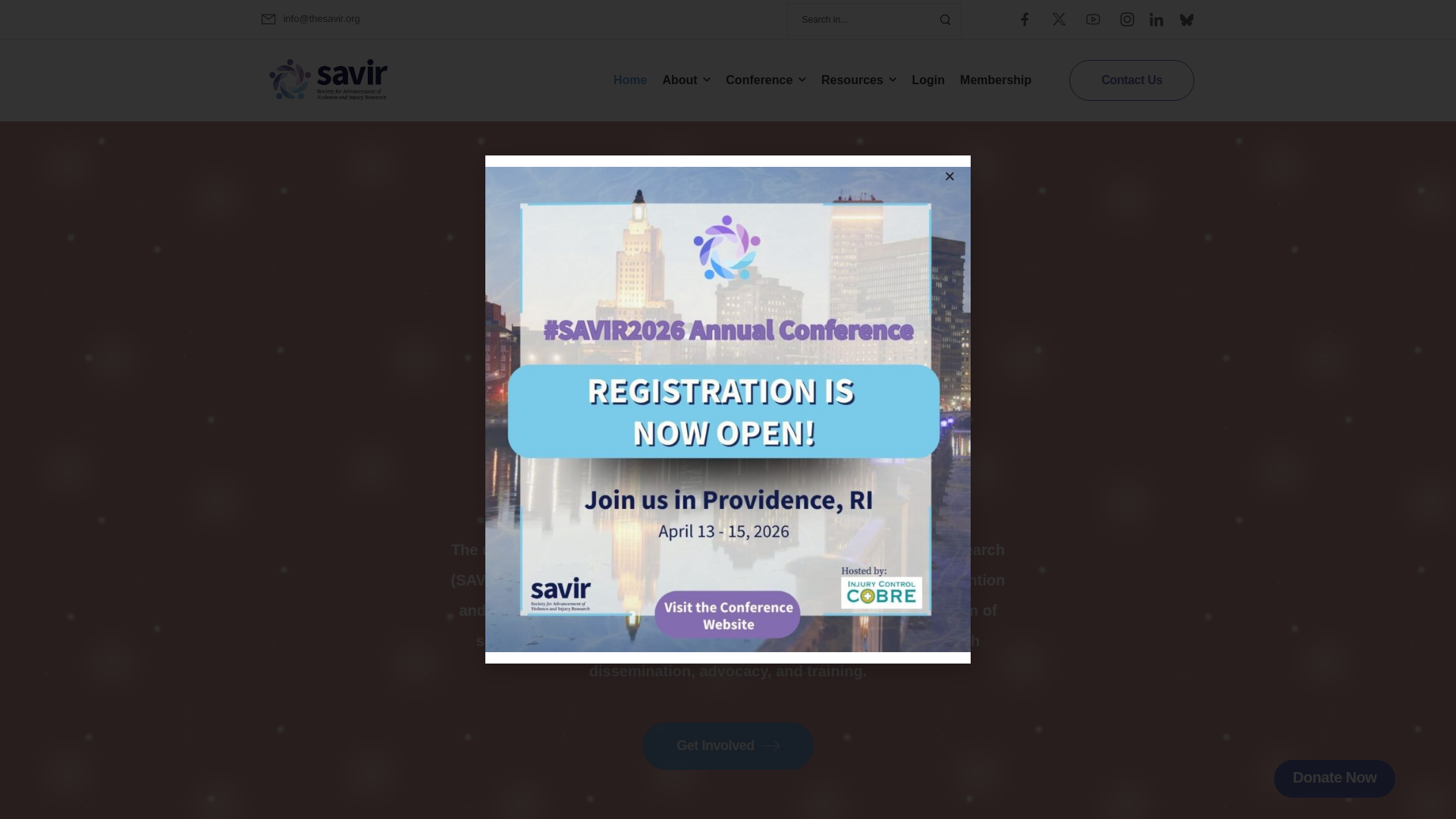 website screenshot of https://thesavir.org/