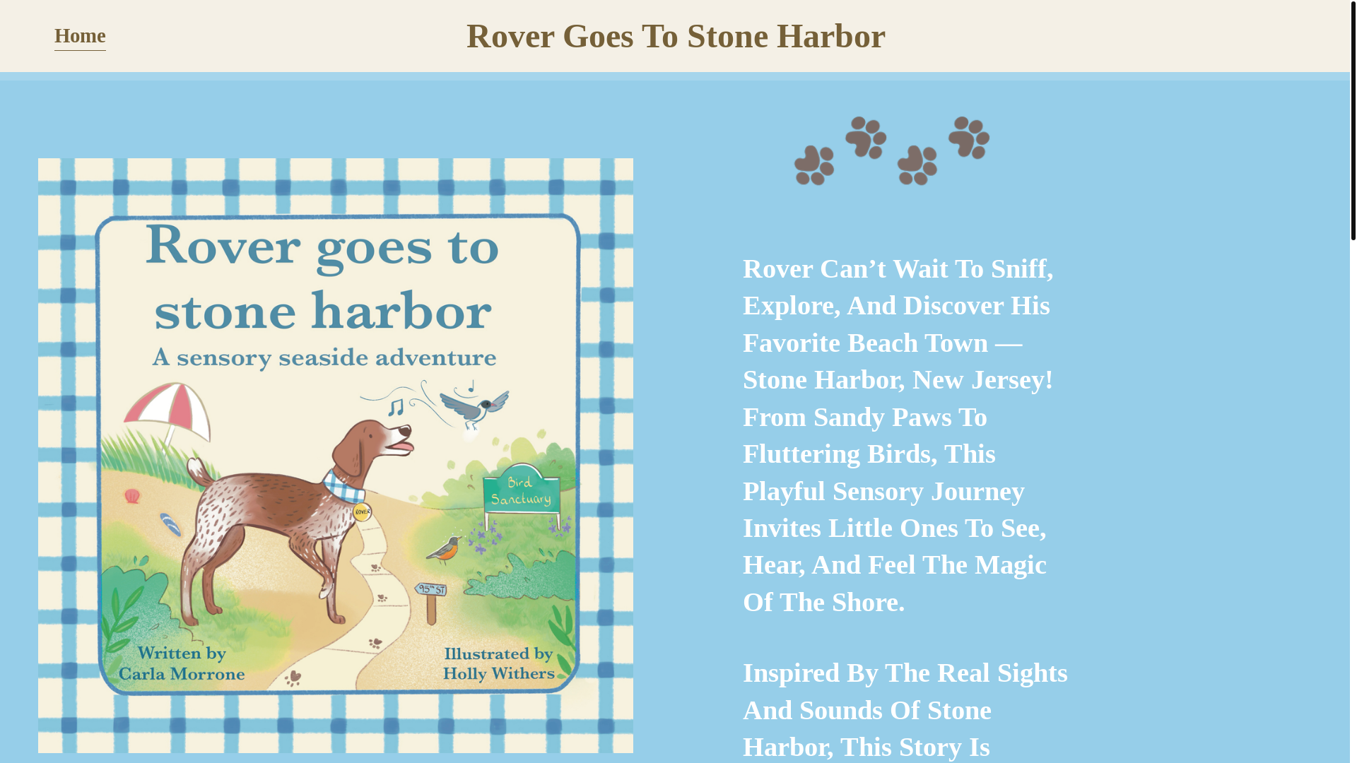 website screenshot of https://ginghambooks.com/