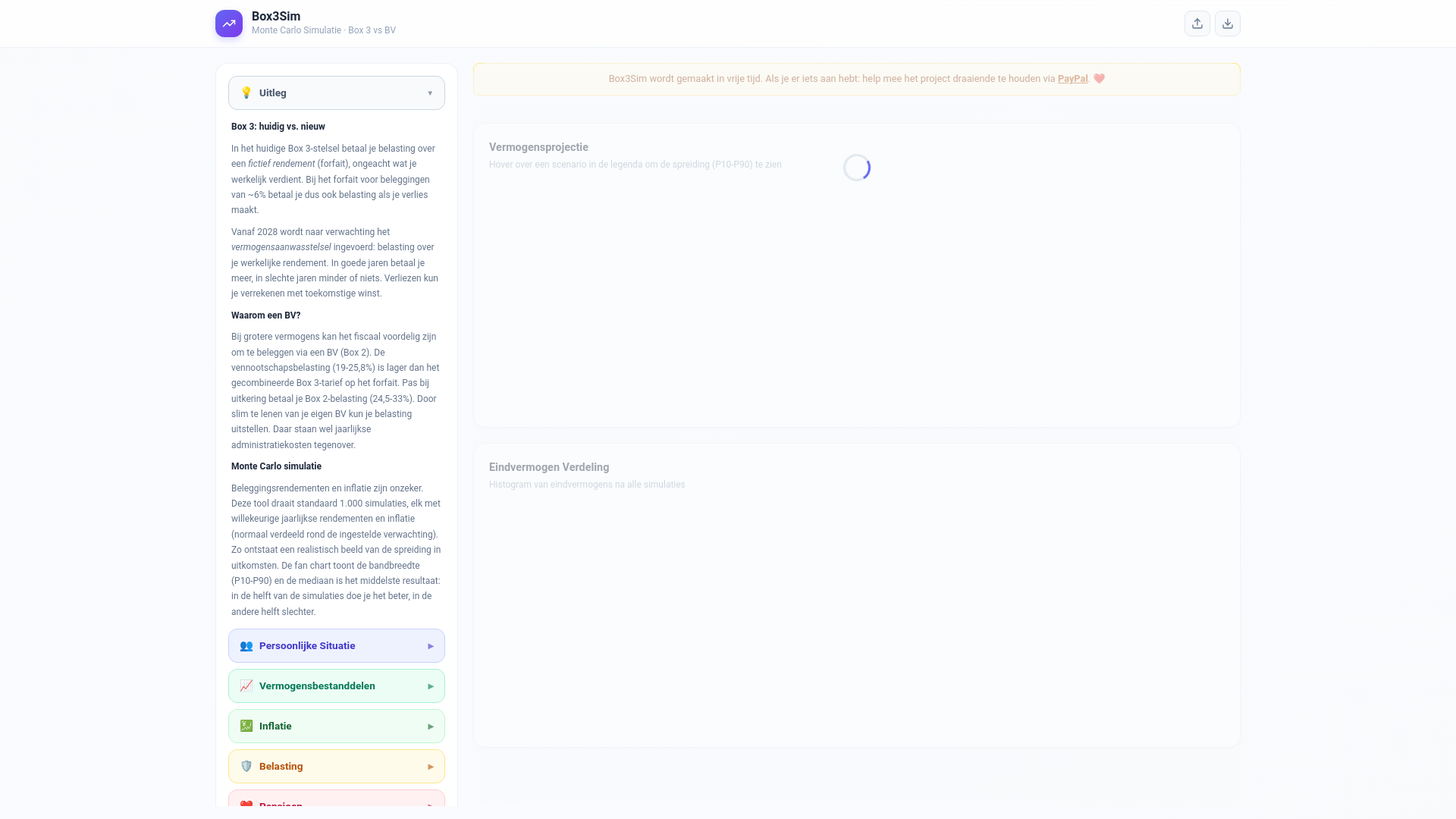 website screenshot of https://box3beta.pages.dev/