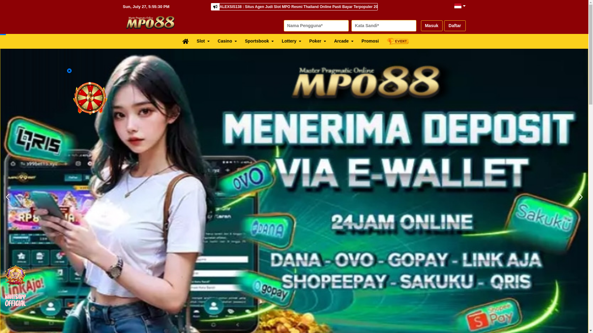 website screenshot of https://kresekbet126.web.id/