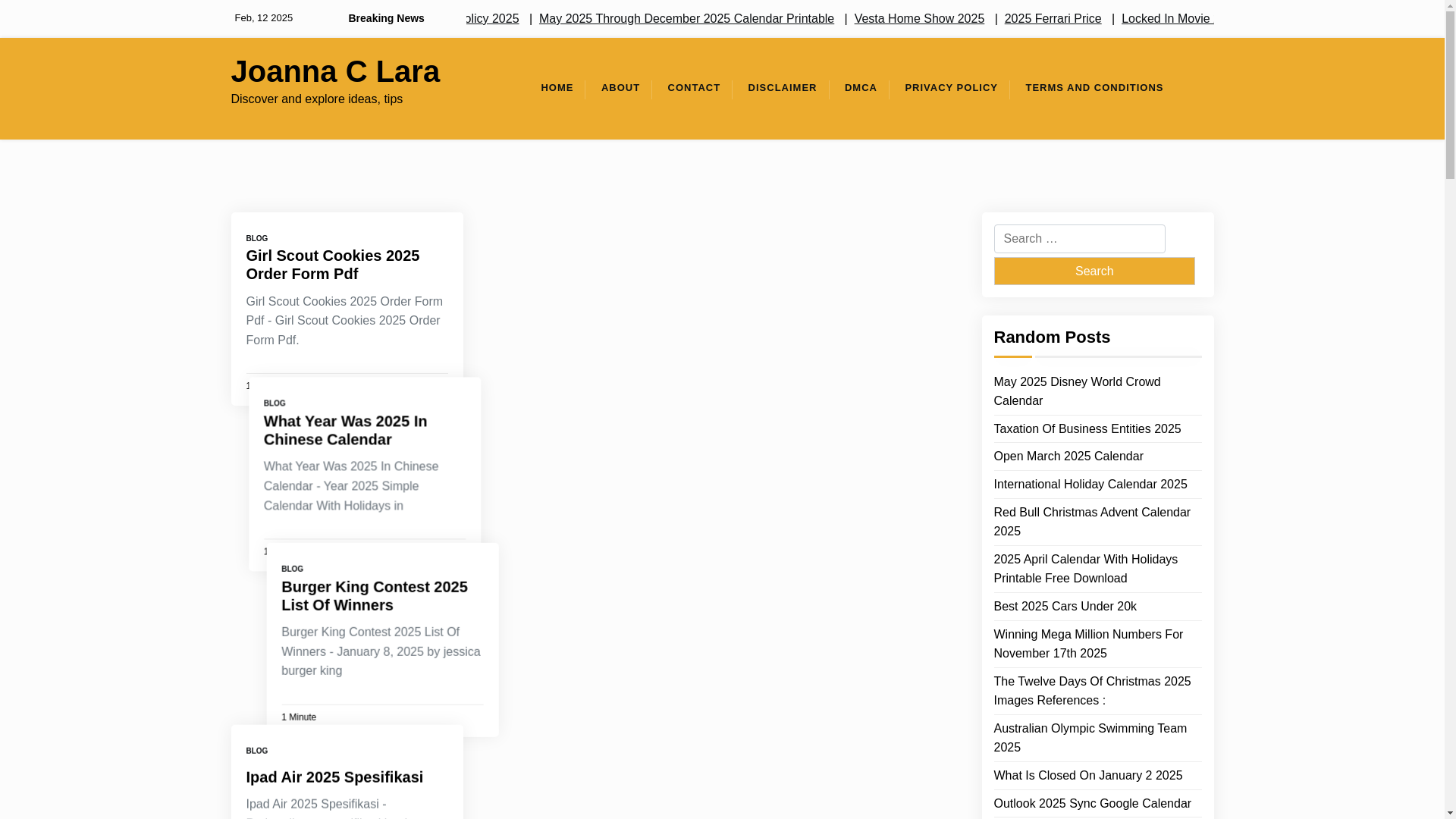 website screenshot of https://joannaclaraj.pages.dev/