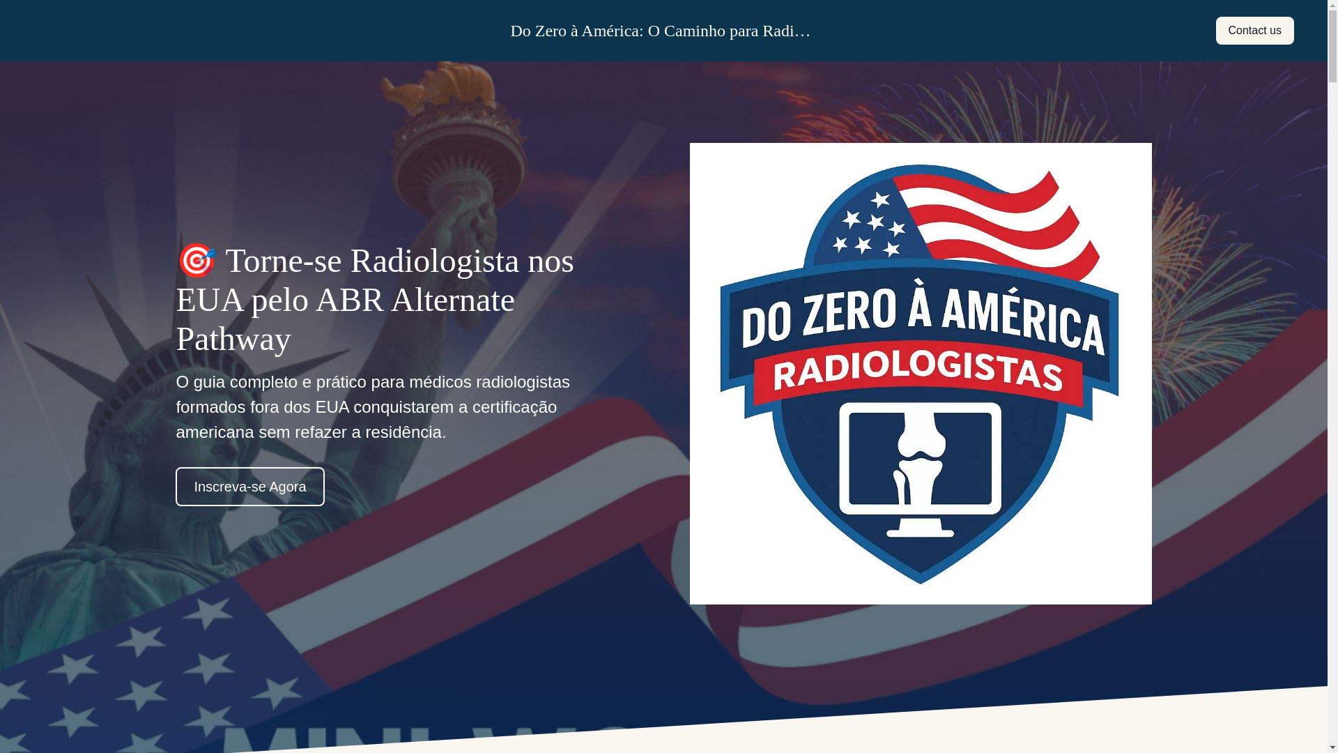 website screenshot of https://dozeroaamerica.com/