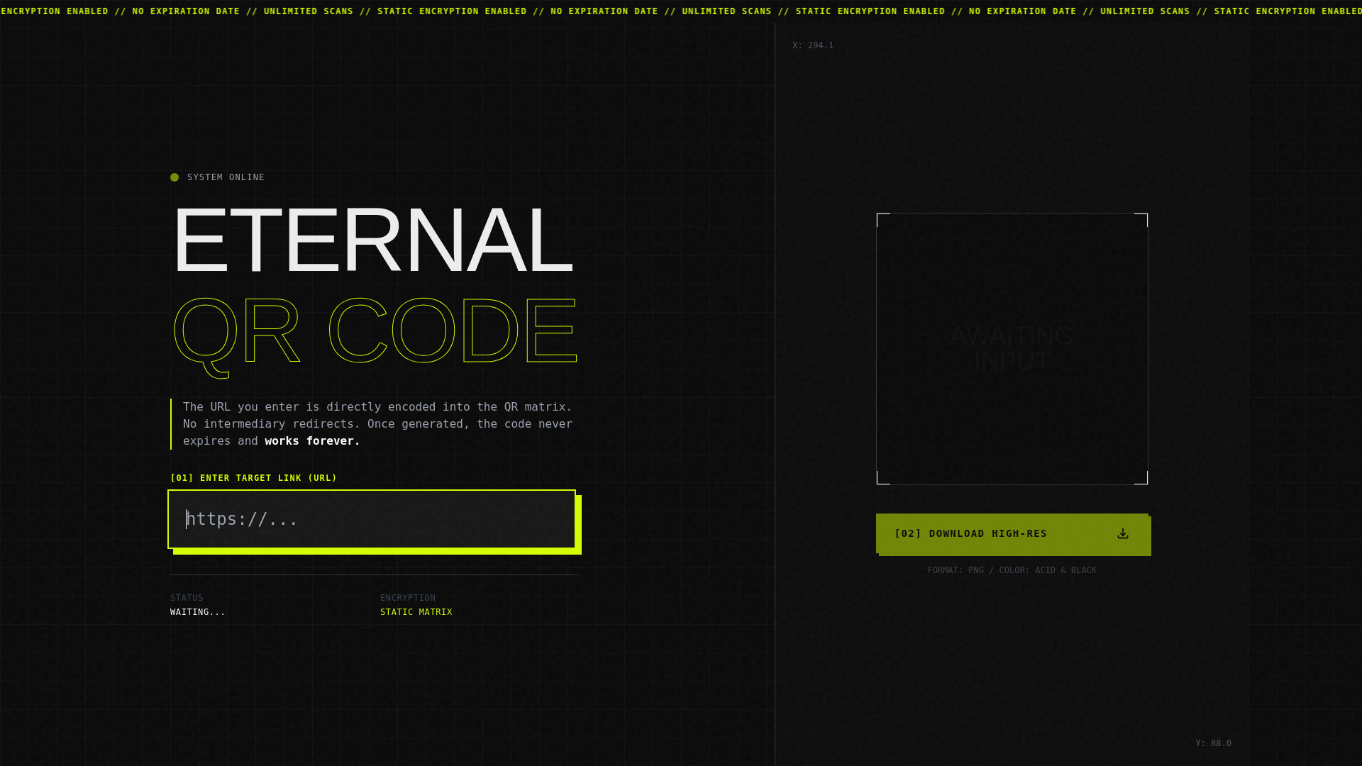 website screenshot of https://free-qr-code-generator-b3d.pages.dev/