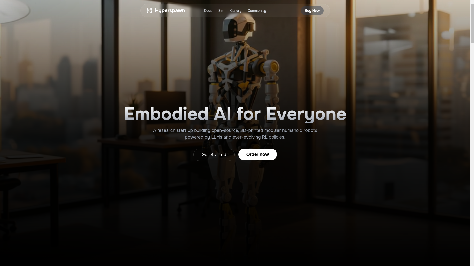 website screenshot of https://clanker.free/
