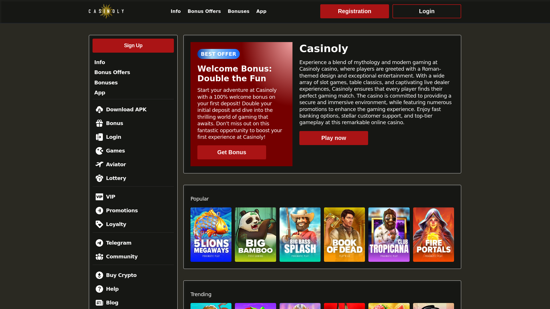 website screenshot of https://casinoly-us.pages.dev/