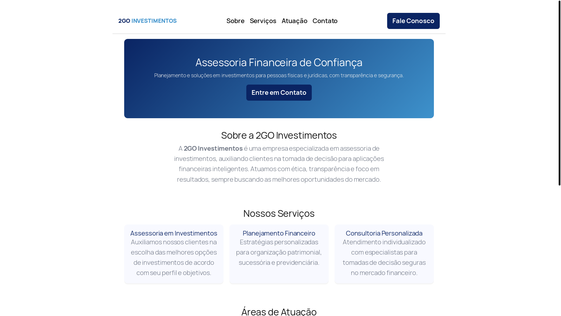 website screenshot of https://assessordeinvestimentos.online/