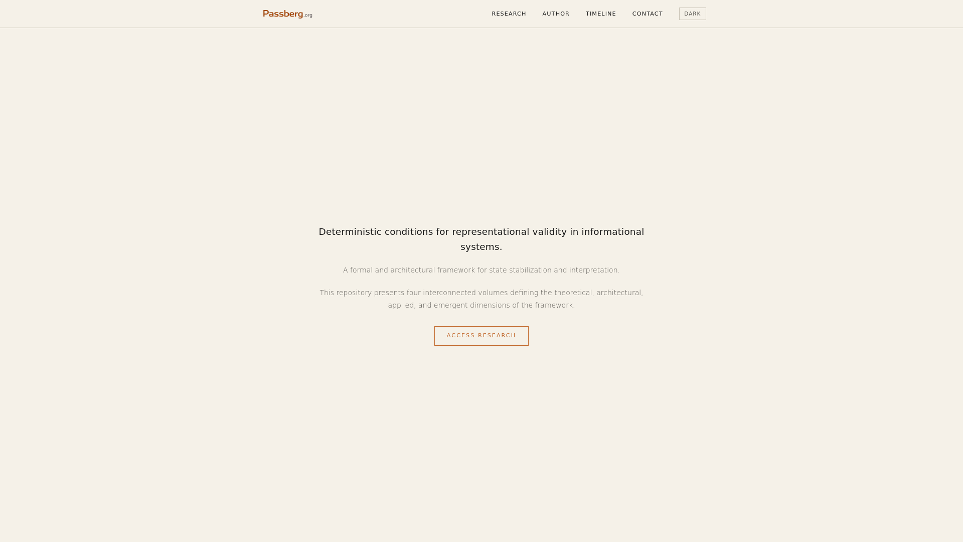 website screenshot of https://passbergsite.pages.dev/