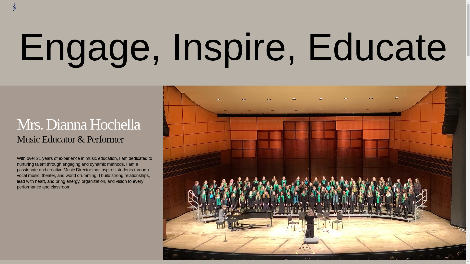 website screenshot of https://mrshochellamusic.com/