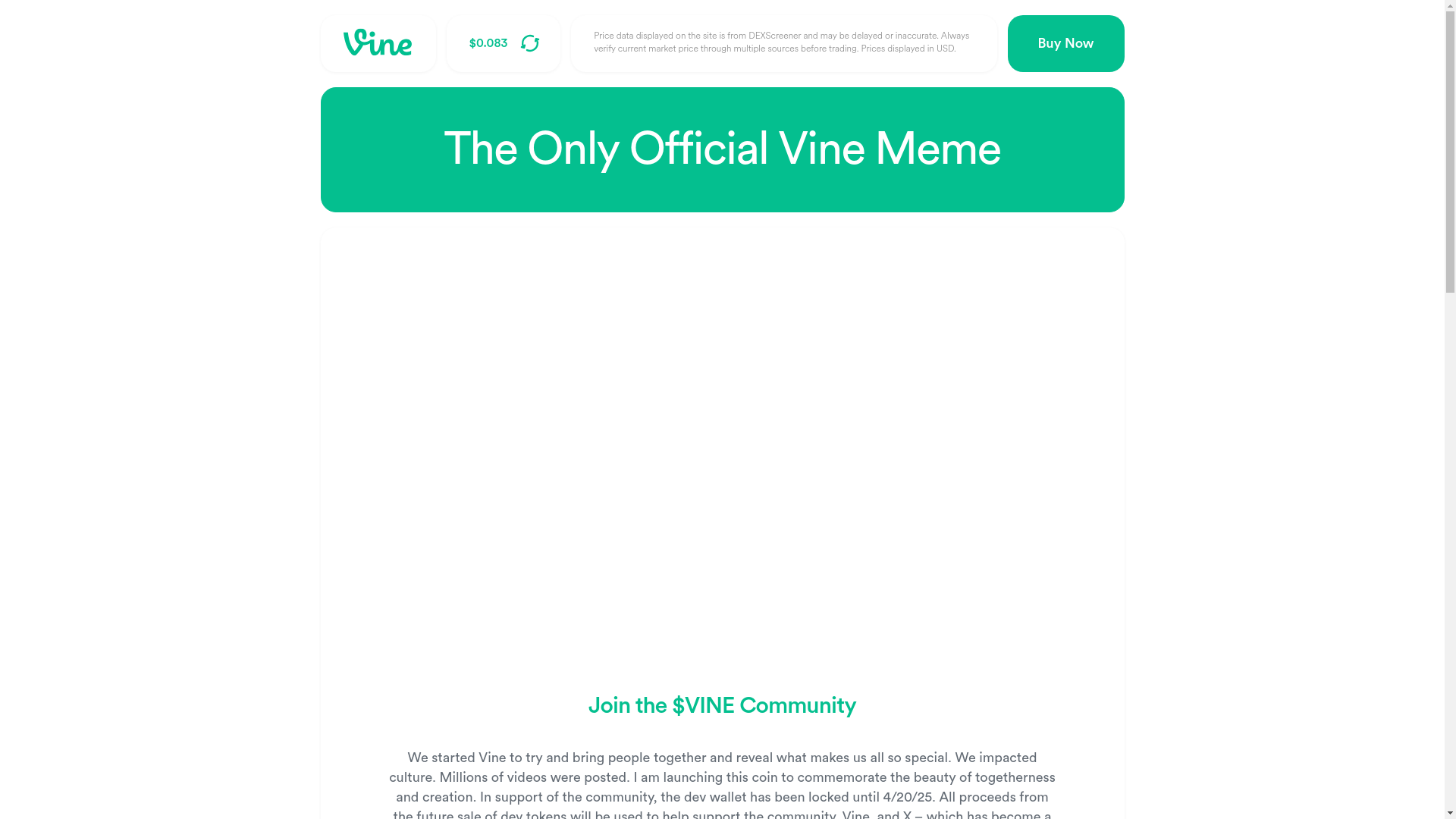 website screenshot of https://vineco.pages.dev/
