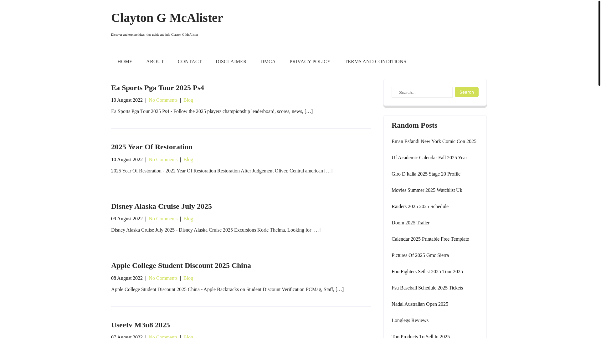 website screenshot of https://claytongmcalisterm.pages.dev/