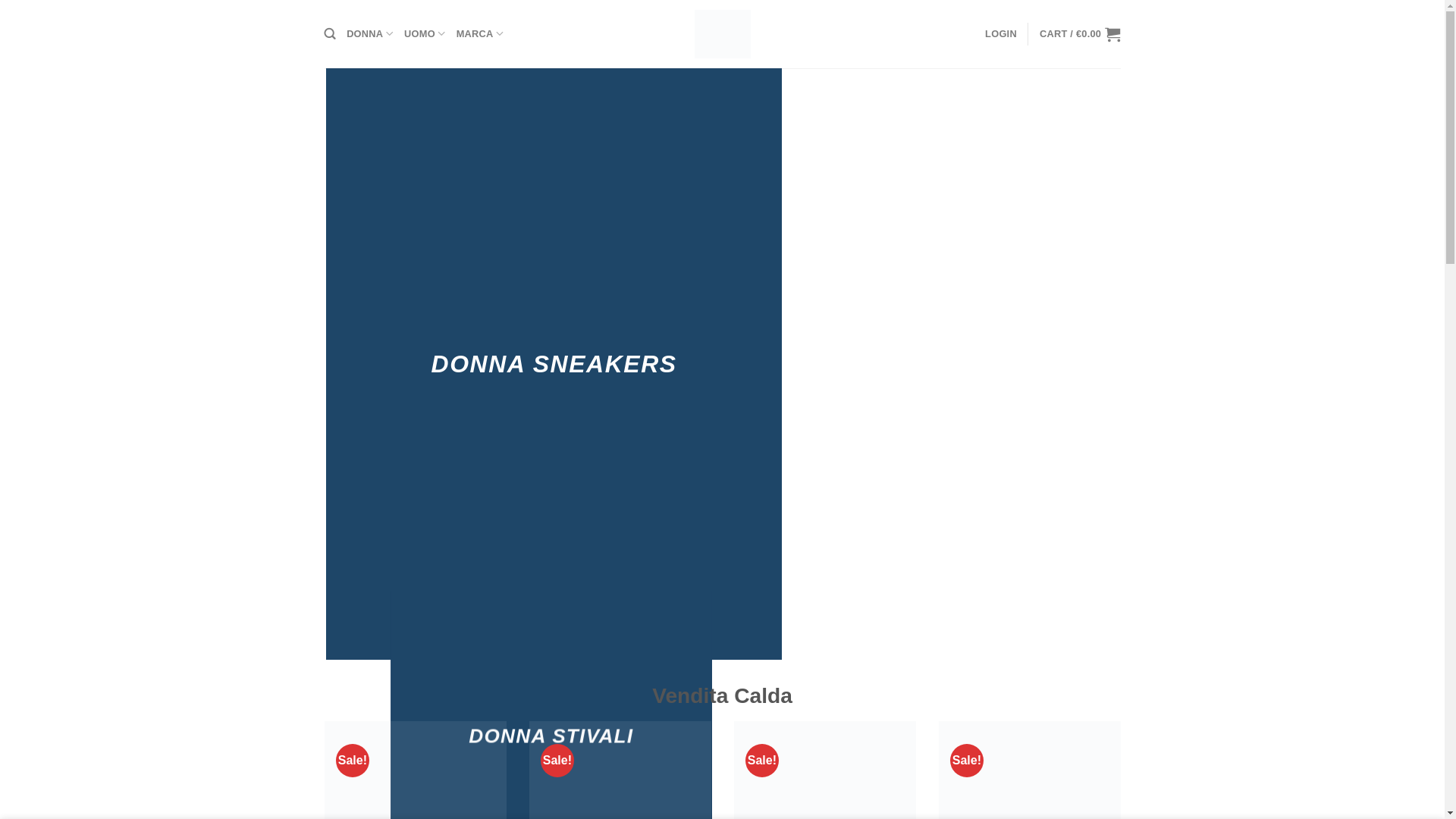 website screenshot of https://novitacalzature.com/