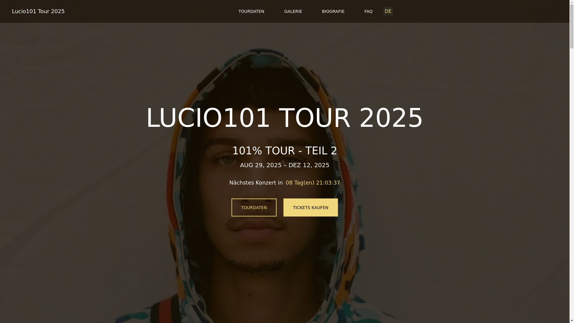 website screenshot of https://lucio101tour-com-github-io.pages.dev/