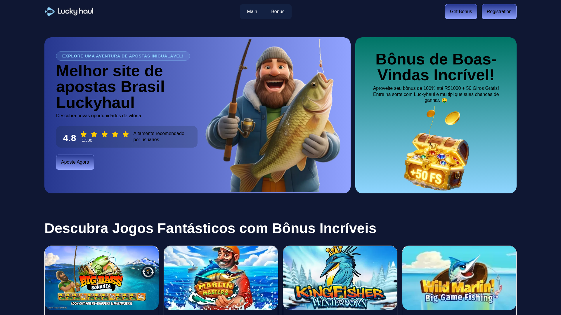 website screenshot of https://luckyhaul-digital.pages.dev/