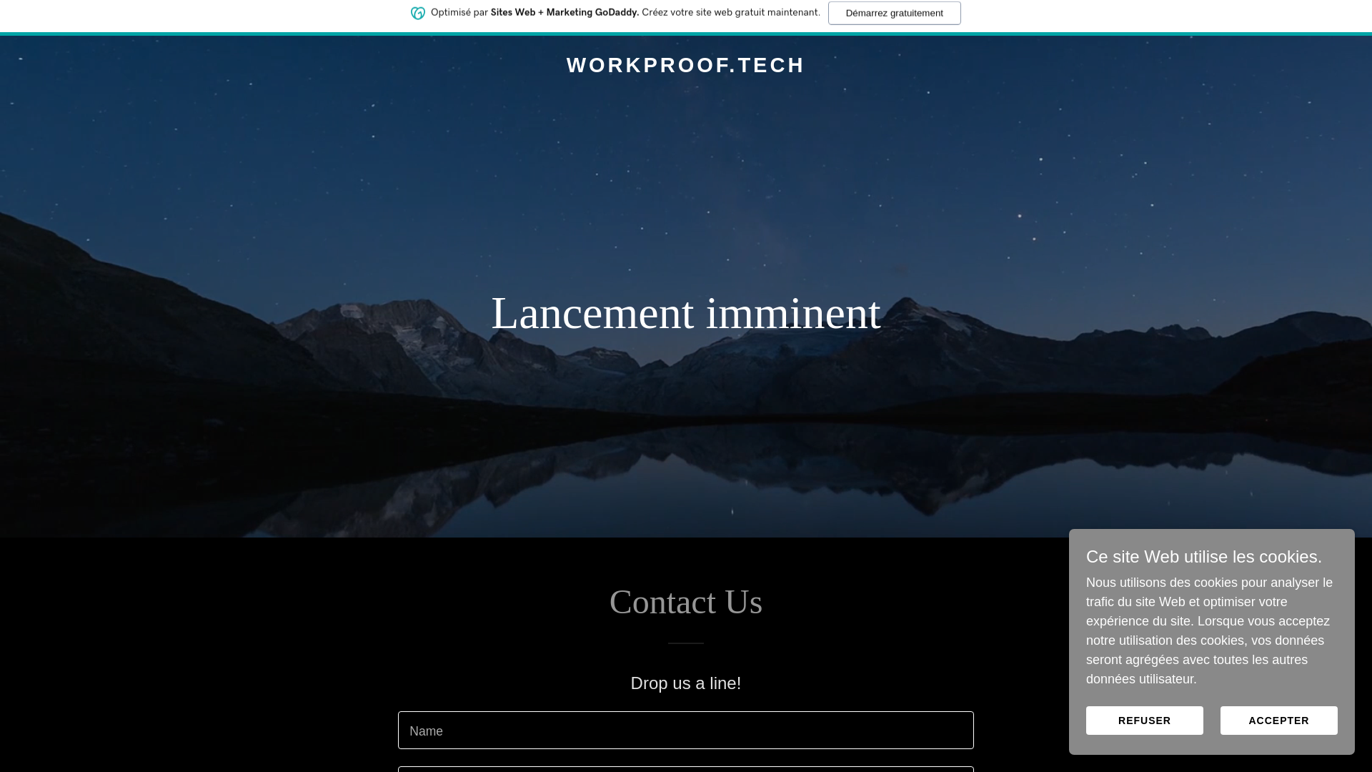 website screenshot of https://workproof.tech/