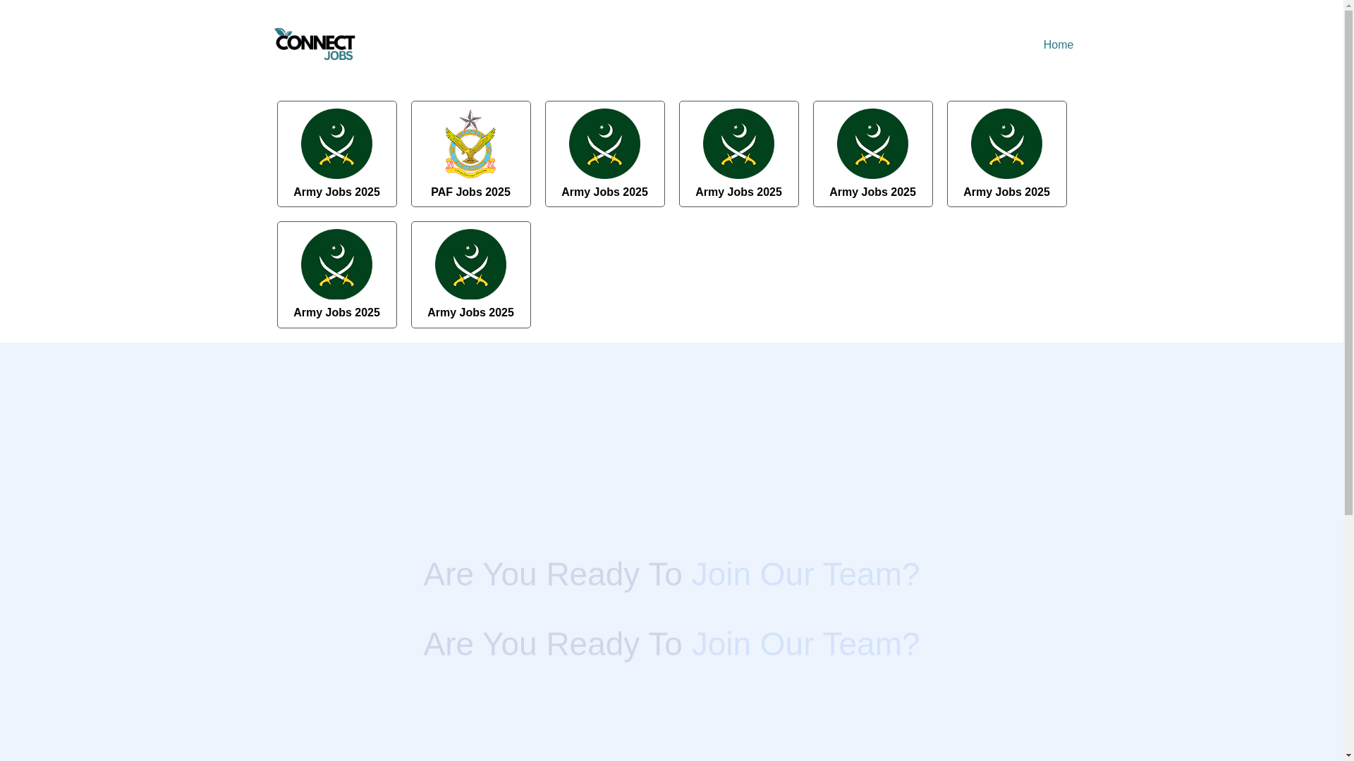 website screenshot of https://connectjobs.site/