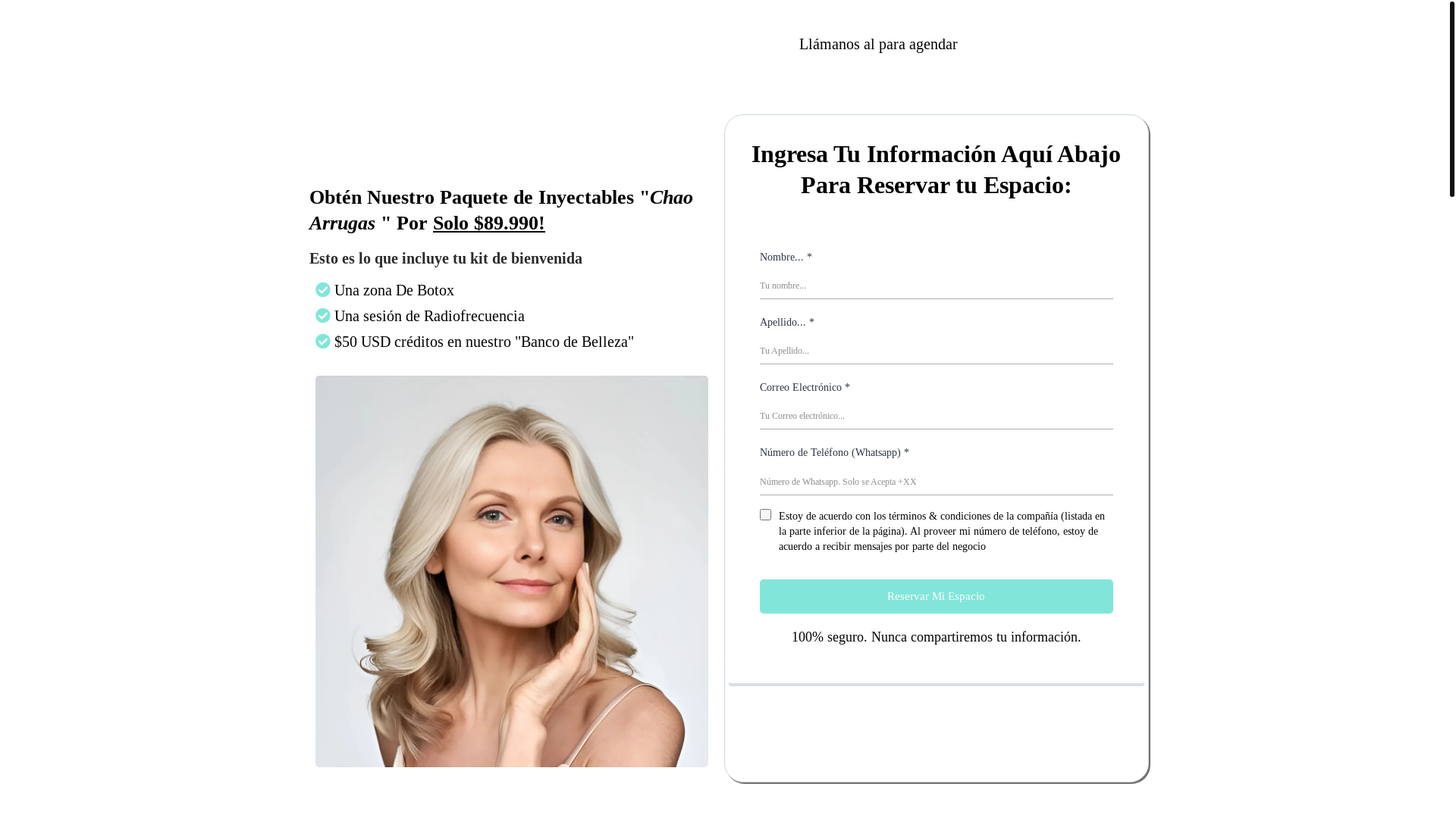 website screenshot of https://draflorenciamerino.cl/