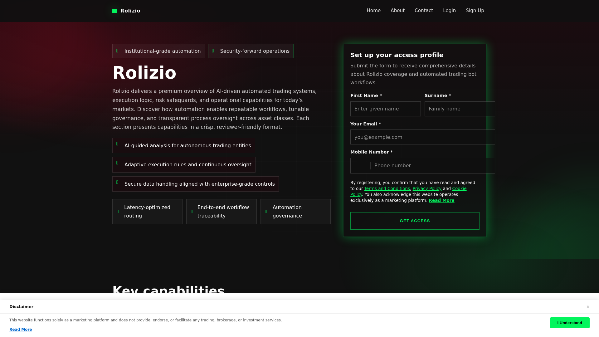website screenshot of https://rolizio-shop.pages.dev/