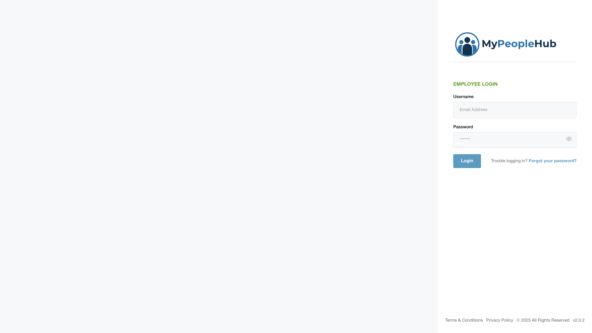 website screenshot of https://hris-polymethris-in-angularjs-fe.pages.dev/