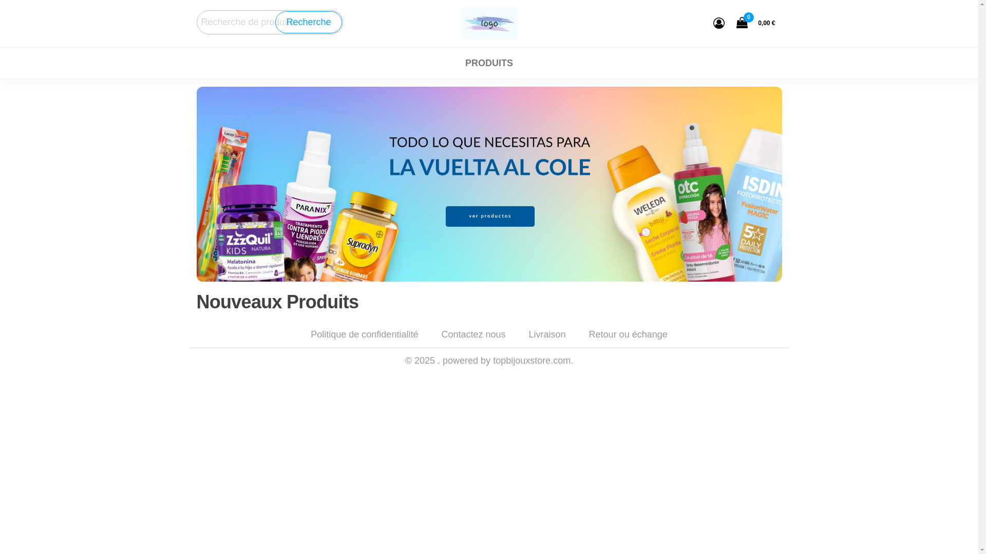 website screenshot of https://topbijouxstore.com/